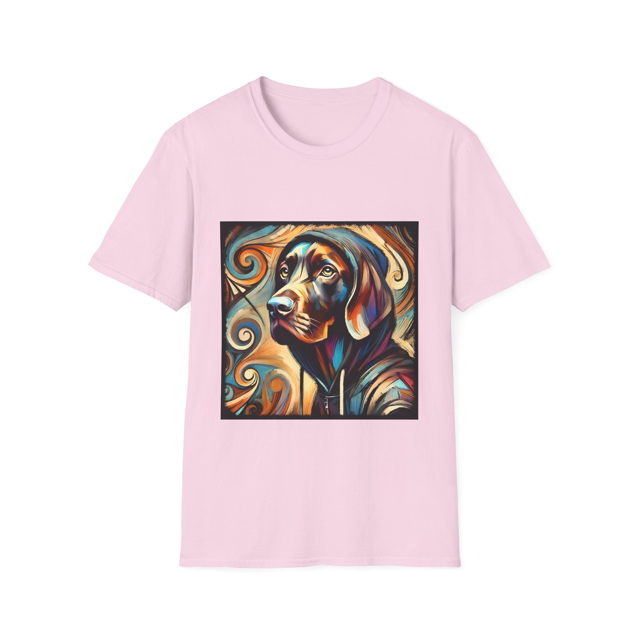 German Shorthaired Pointer Relaxed Swirl | Unisex Dog T-Shirt