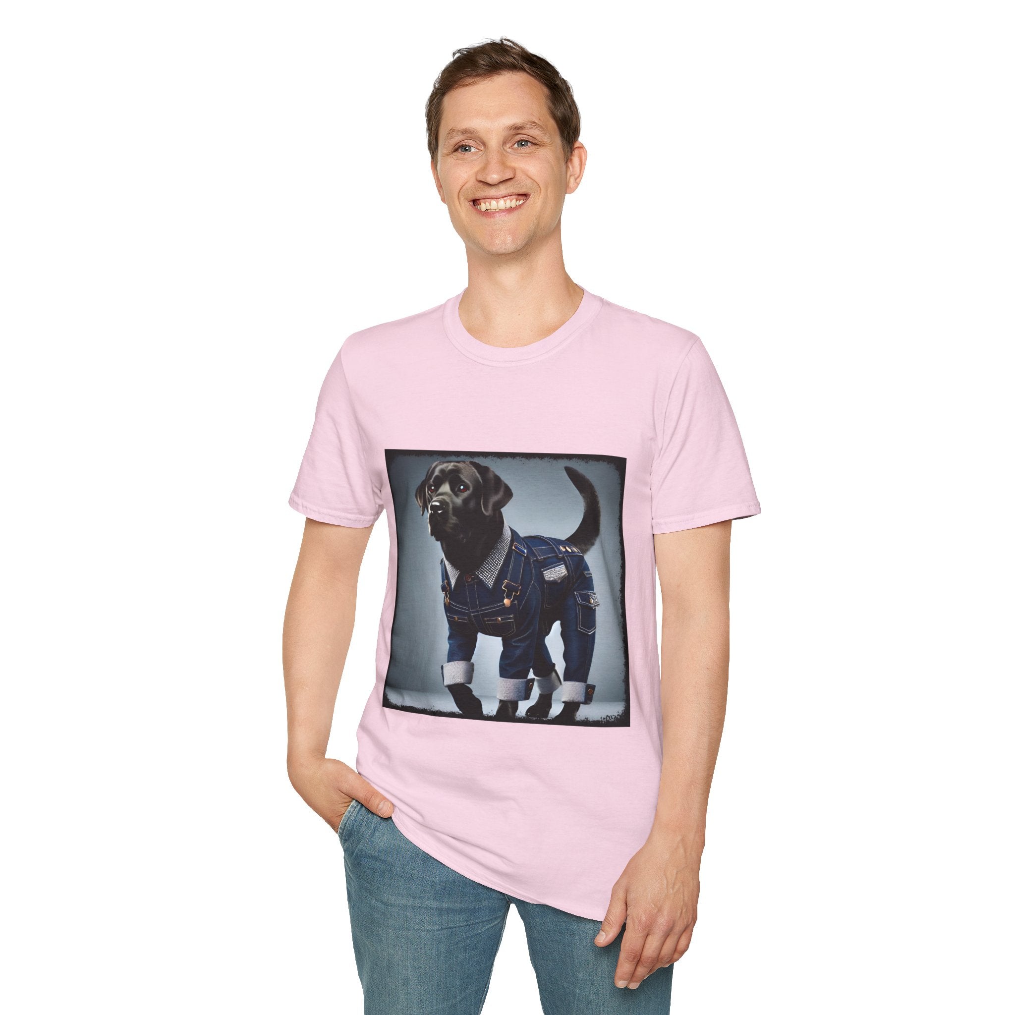 Labrador Retriever Denim Mood | Unisex Dog T-Shirt