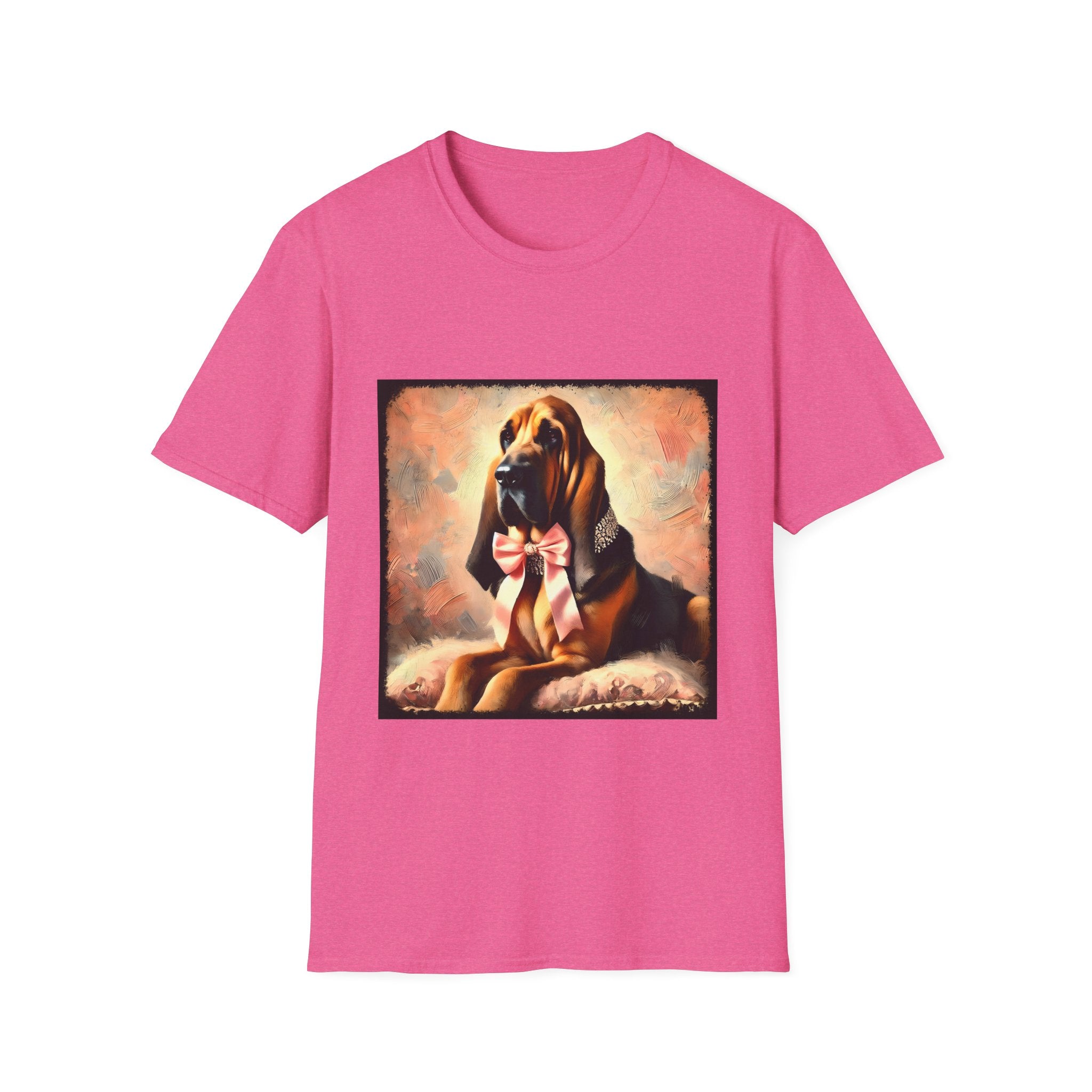Bloodhound Poised Classic | Unisex Dog T-Shirt