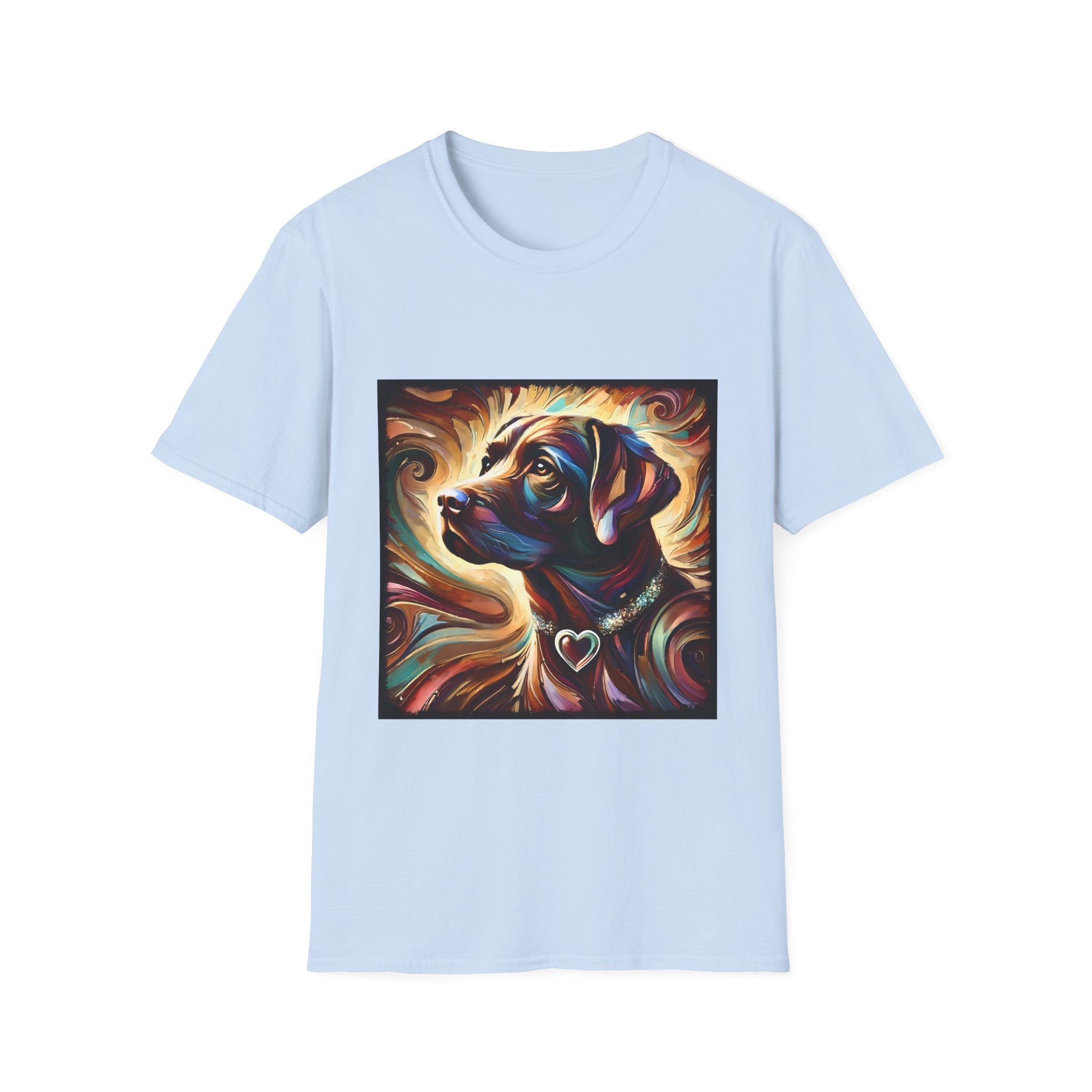 Labrador Retriever Warm Heart Swirl | Unisex Dog T-Shirt