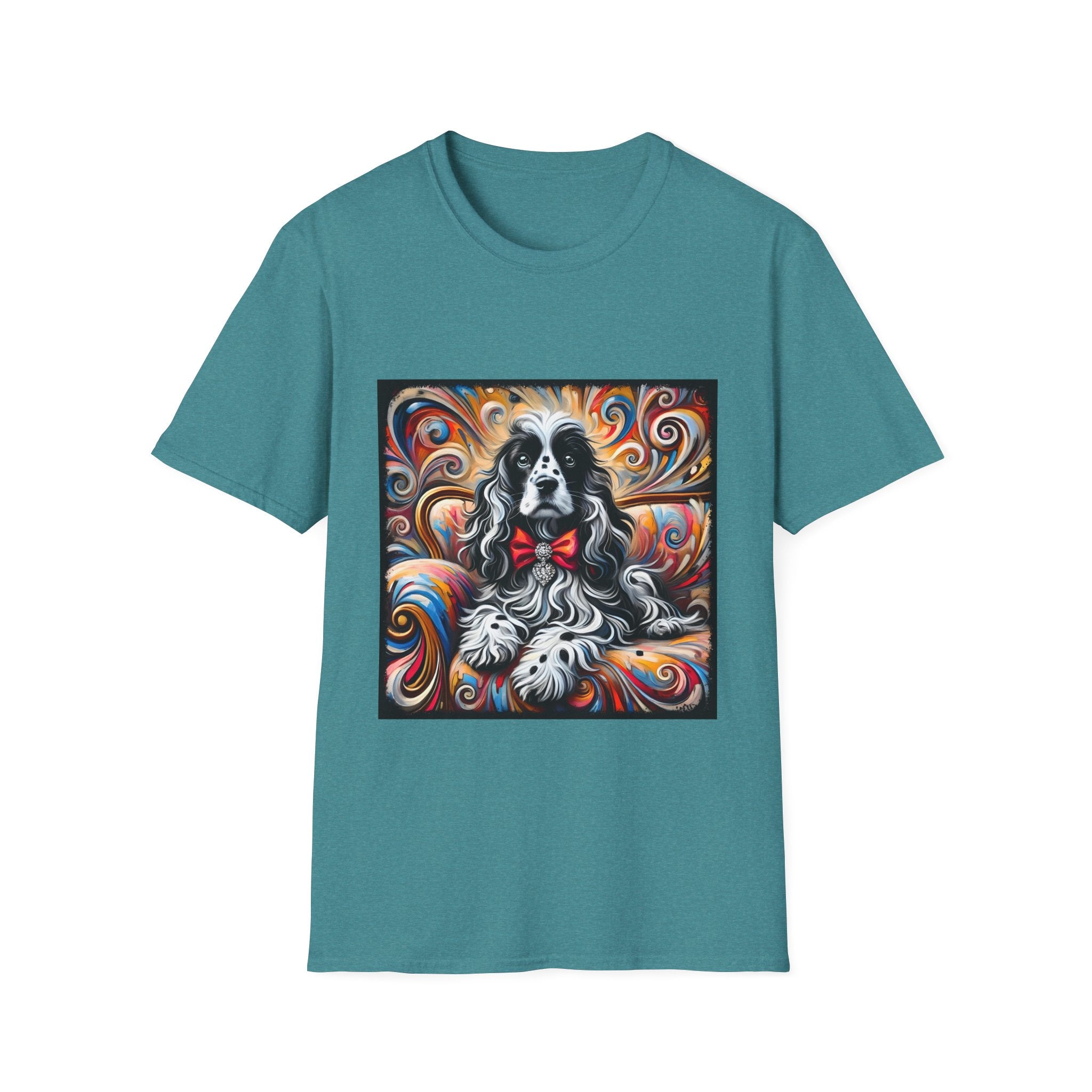Cocker Spaniel Dream Swirl | Unisex Dog T-Shirt