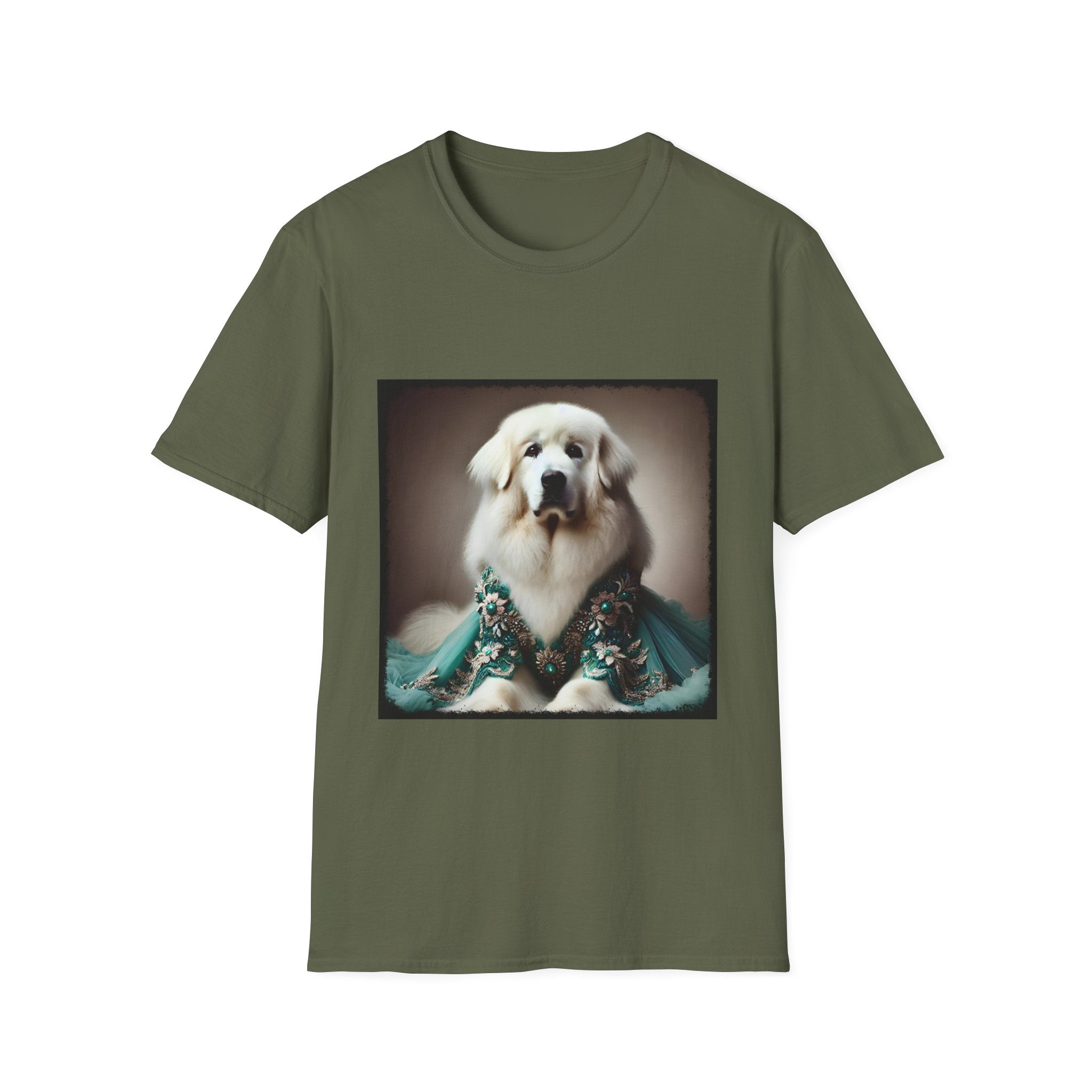 Great Pyrenees Elegant Doll | Unisex Dog T-Shirt