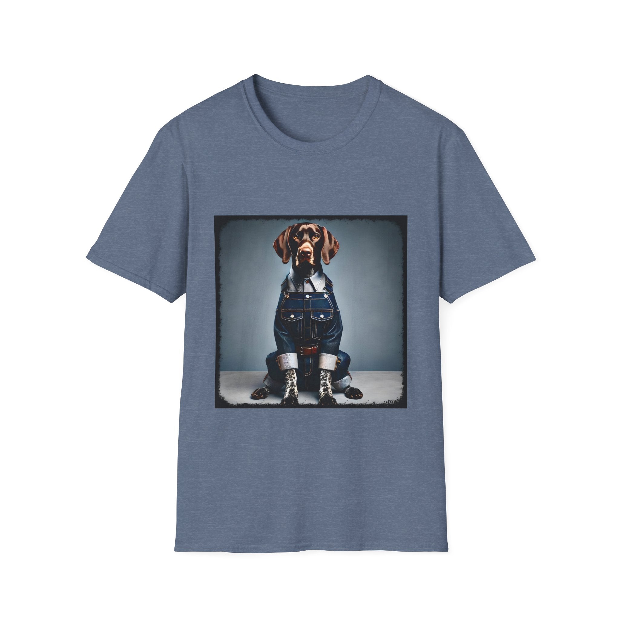 German Shorthaired Pointer Denim Dude | Unisex Dog T-Shirt