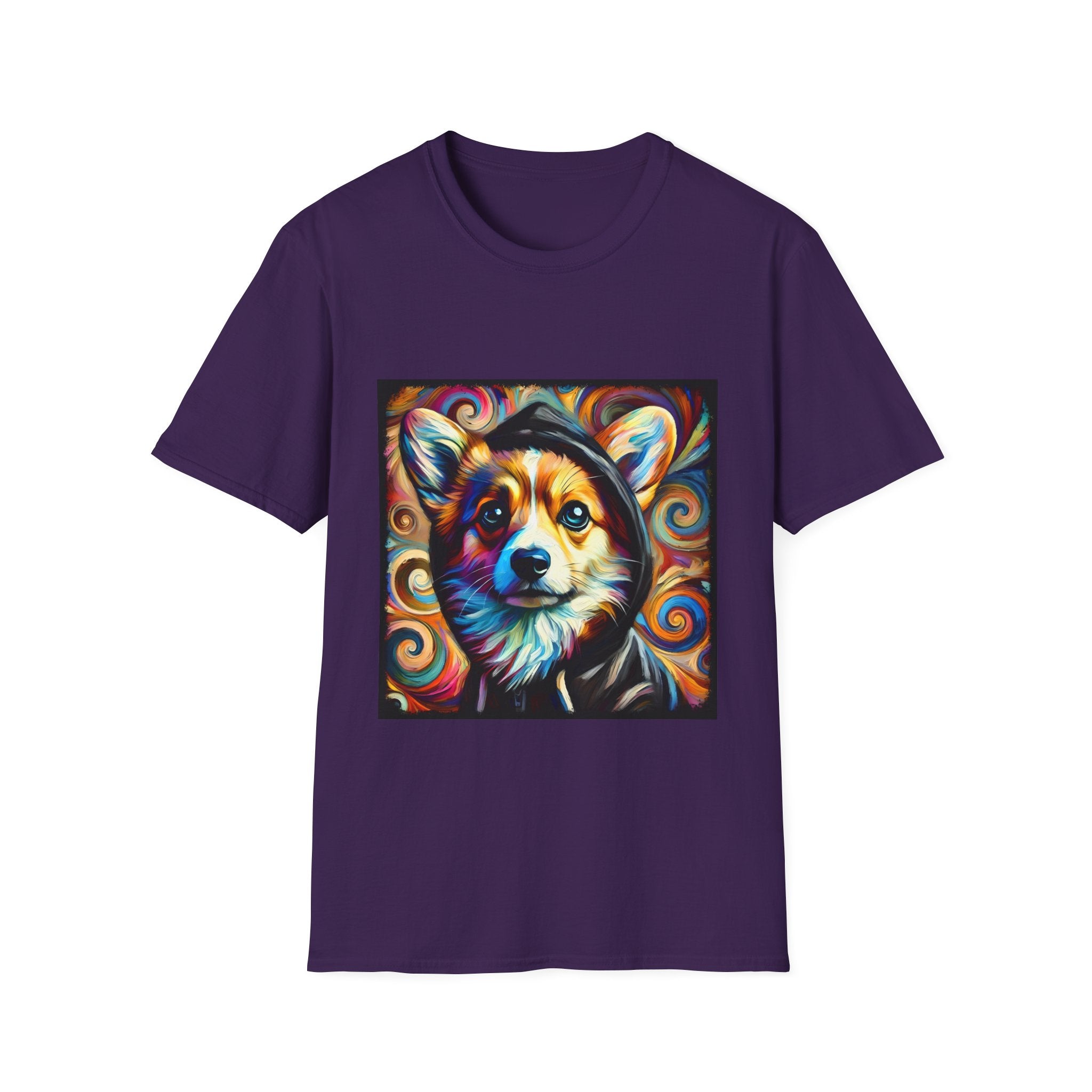 Pembroke Welsh Corgi Relaxed Swirl | Unisex Dog T-Shirt