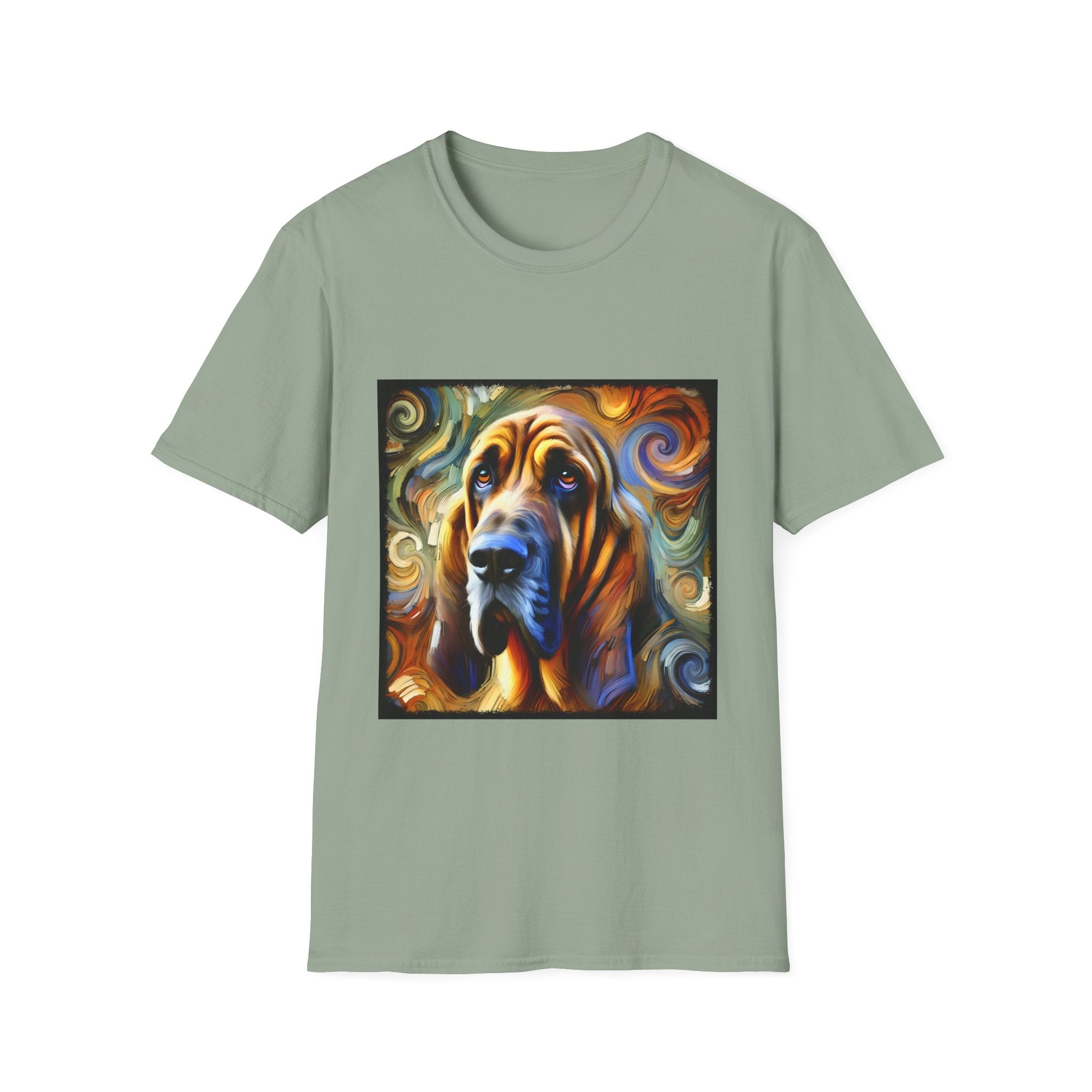 Bloodhound Warm Swirl | Unisex Dog T-Shirt