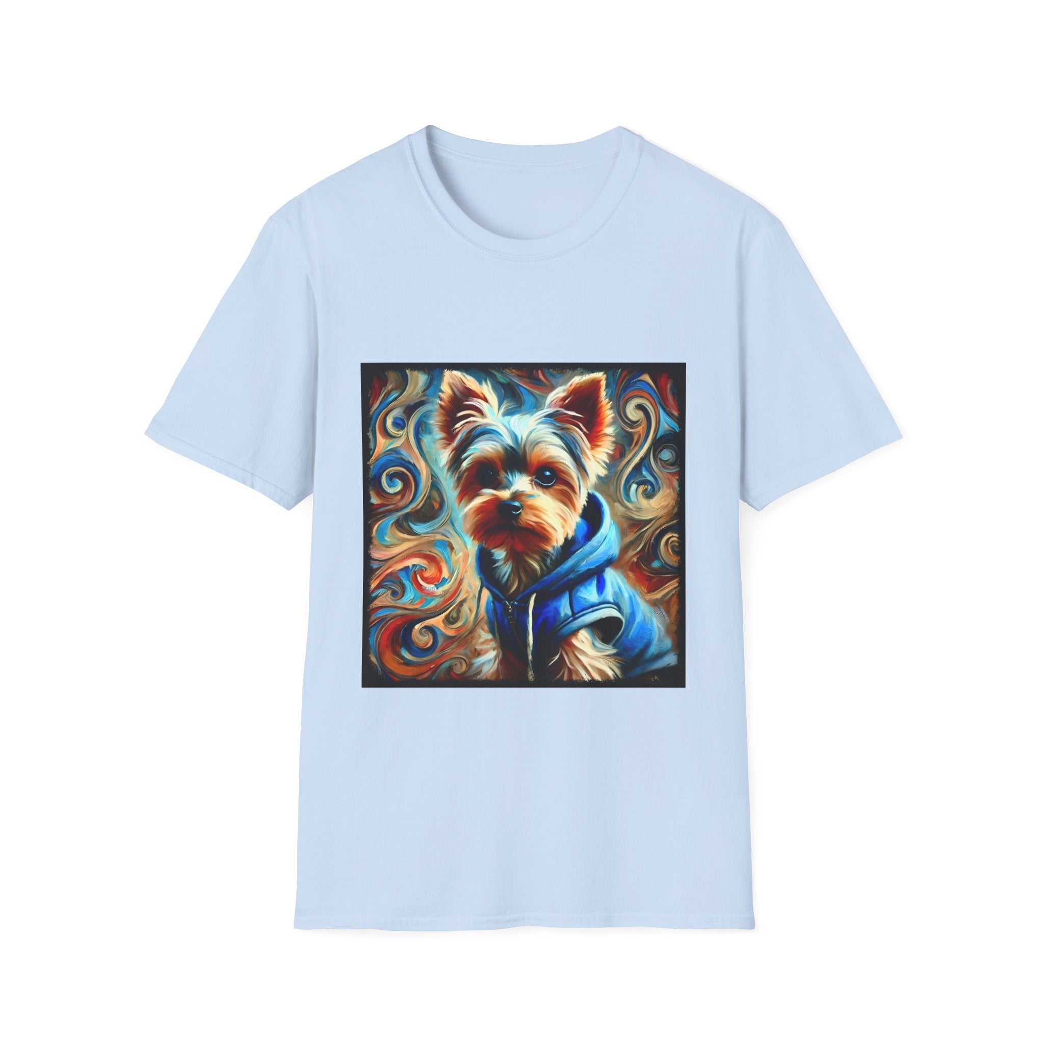 Yorkshire Terrier Metro Swirl | Unisex Dog T-Shirt