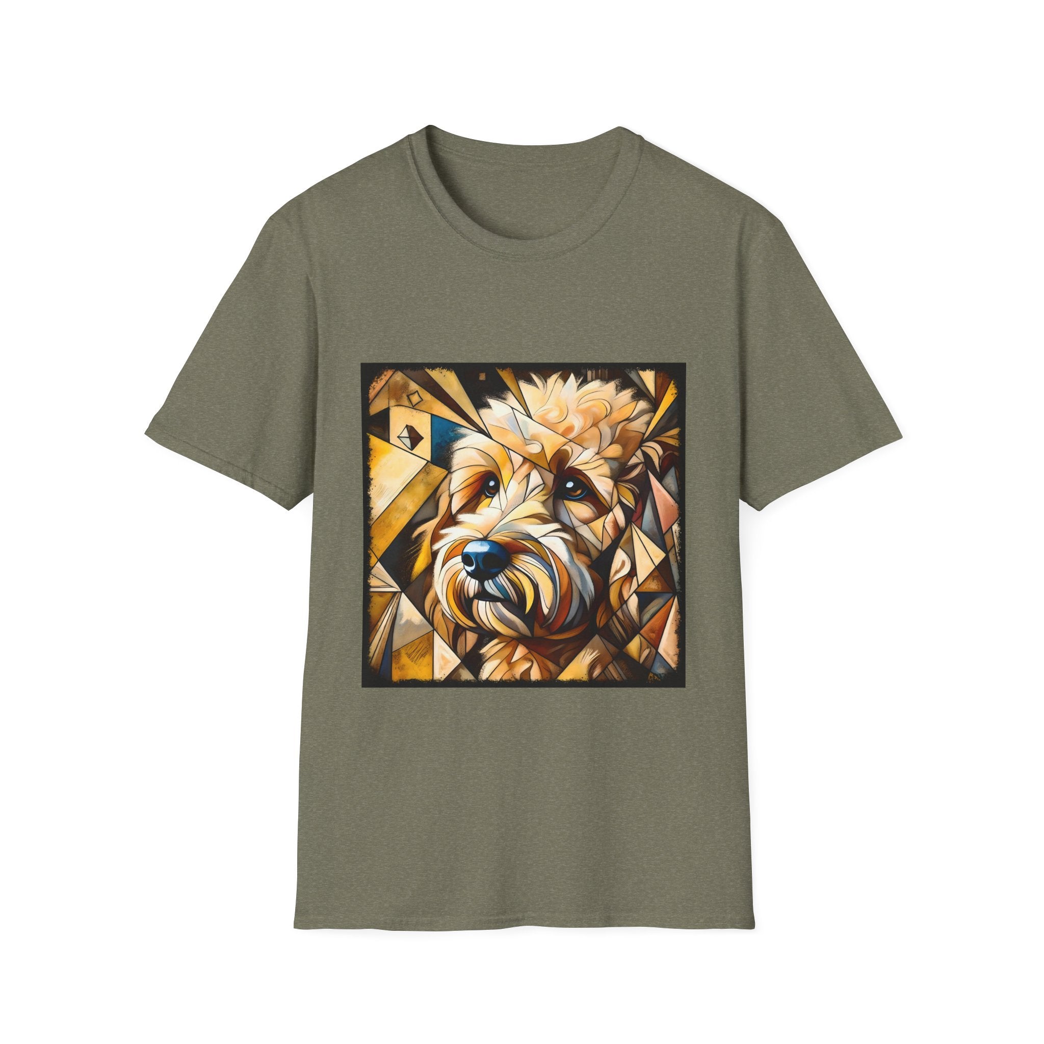 Goldendoodle Geometric | Unisex Dog T-Shirt