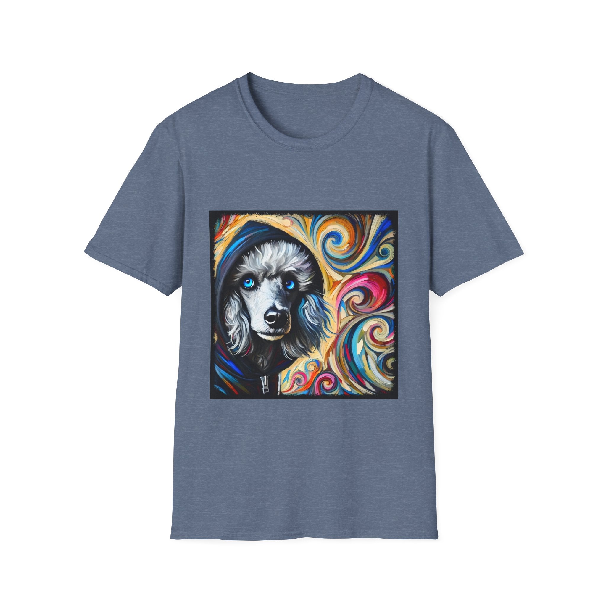 Poodle Relaxed Swirl | Unisex Dog T-Shirt