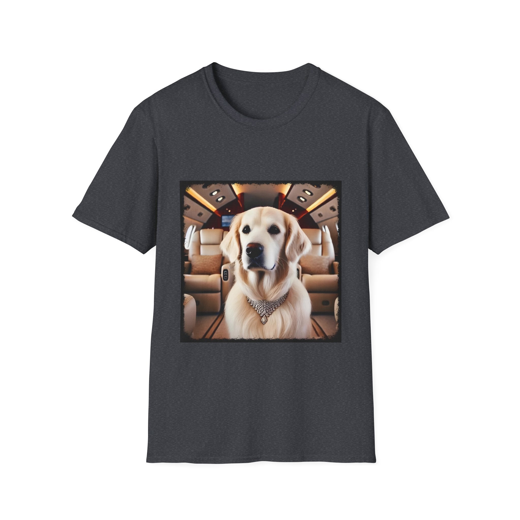 Golden Retriever Jet Setter | Unisex Dog T-Shirt