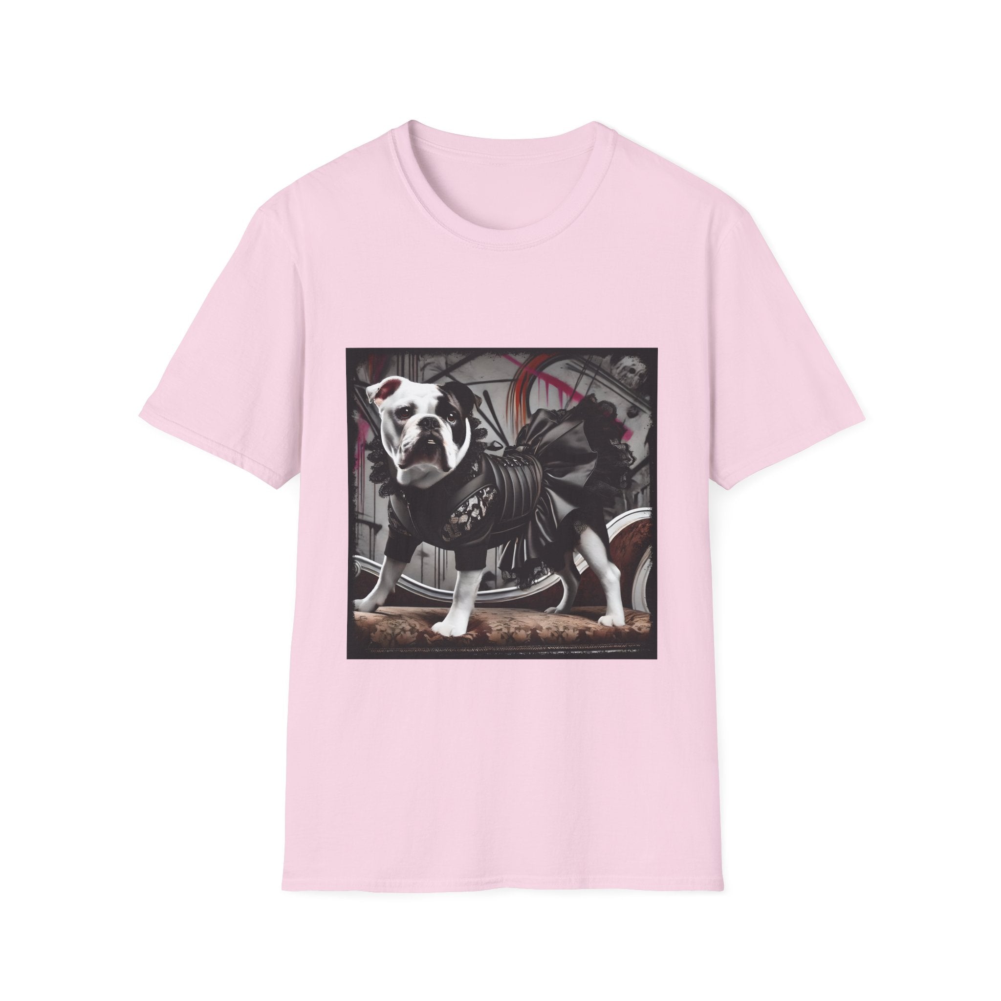 Bulldog Chic Charm | Unisex Dog T-Shirt