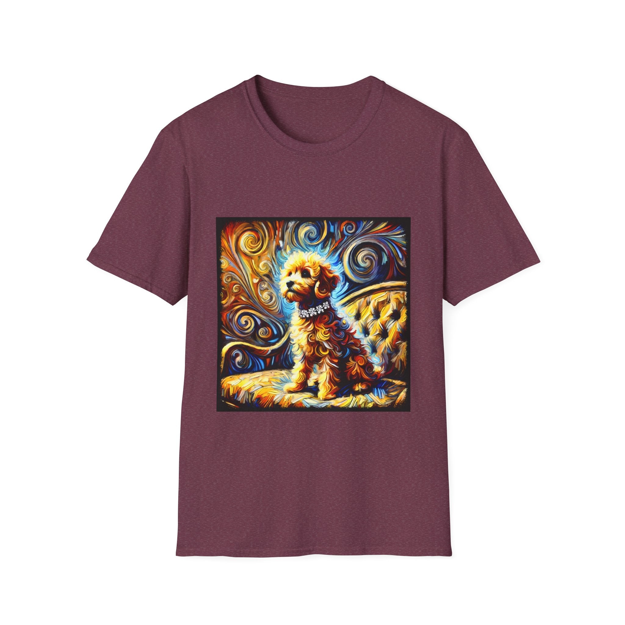 Goldendoodle Vivid Swirl | Unisex Dog T-Shirt