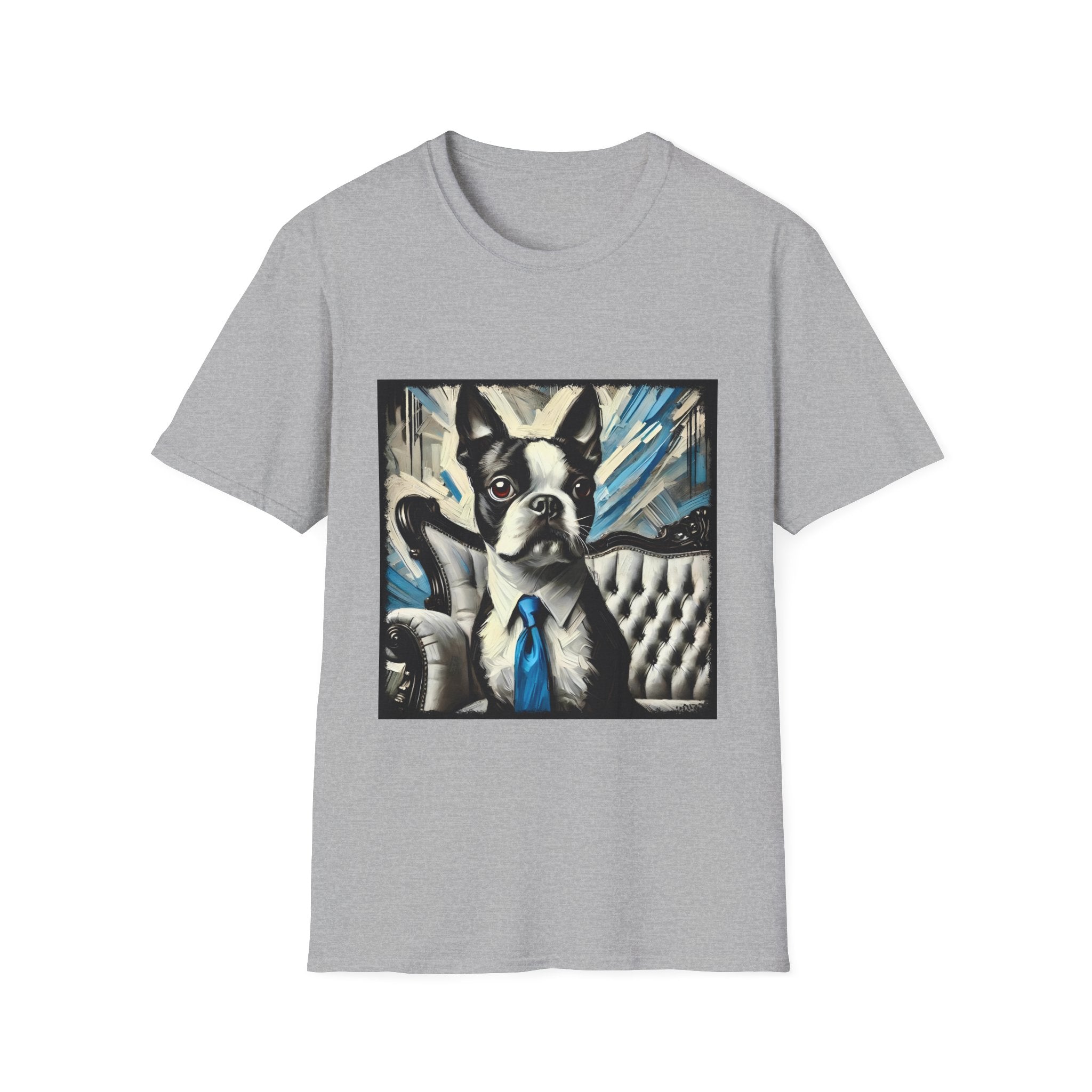Boston Terrier breed art tee unisex fit
