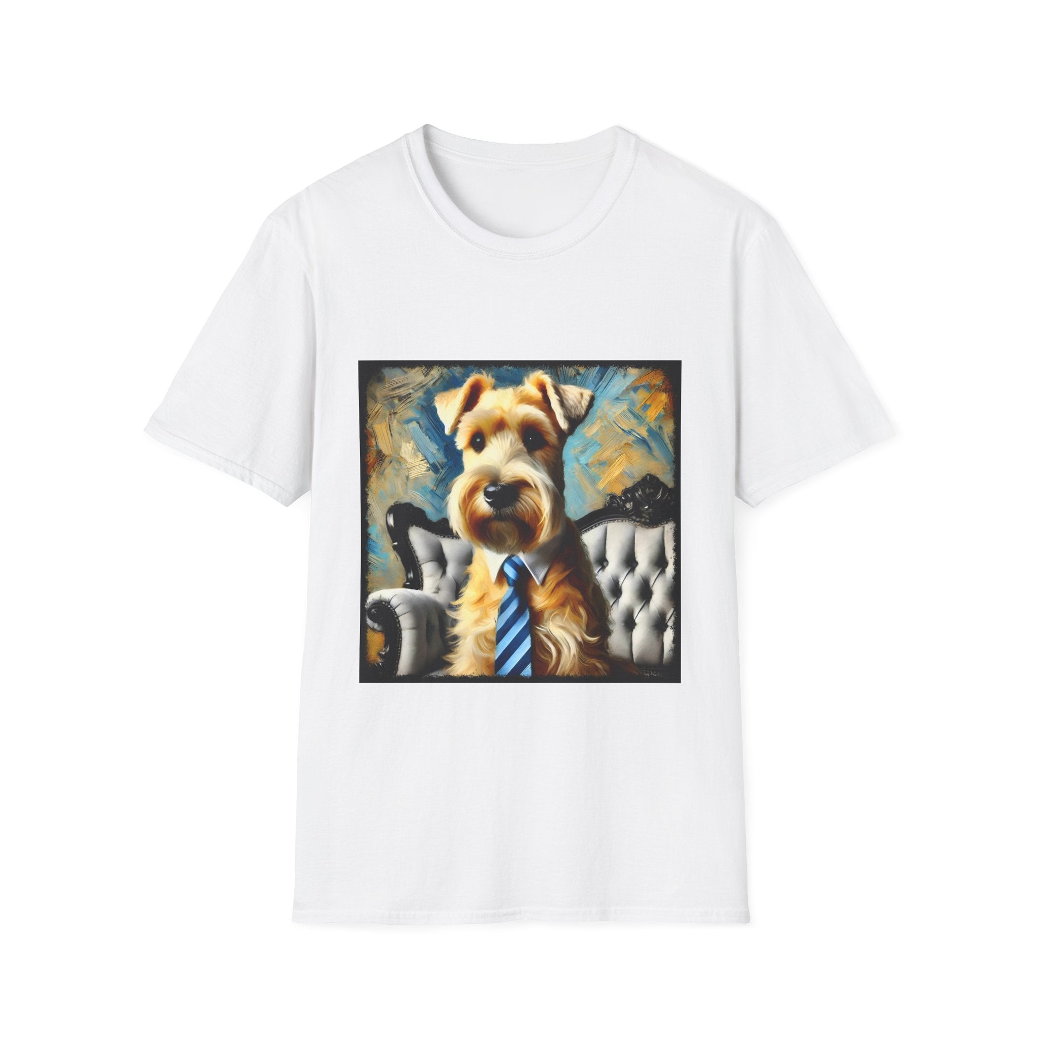 Wheaten Terrier Dapper Dawg | Unisex Dog T-Shirt