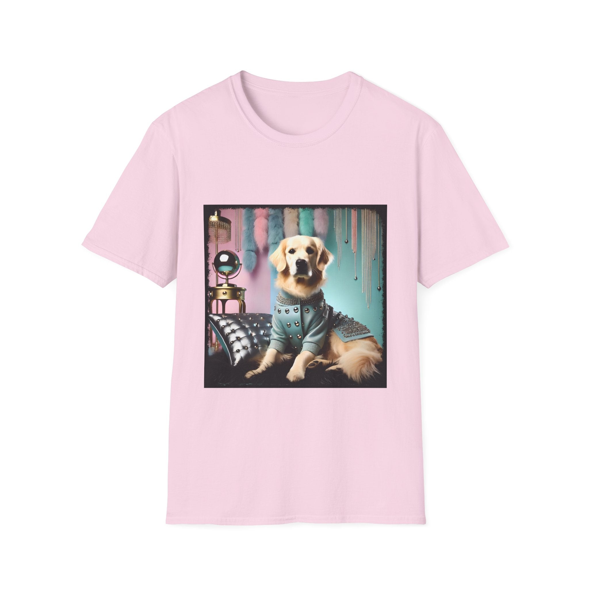 Golden Retriever Glam Gal | Unisex Dog T-Shirt