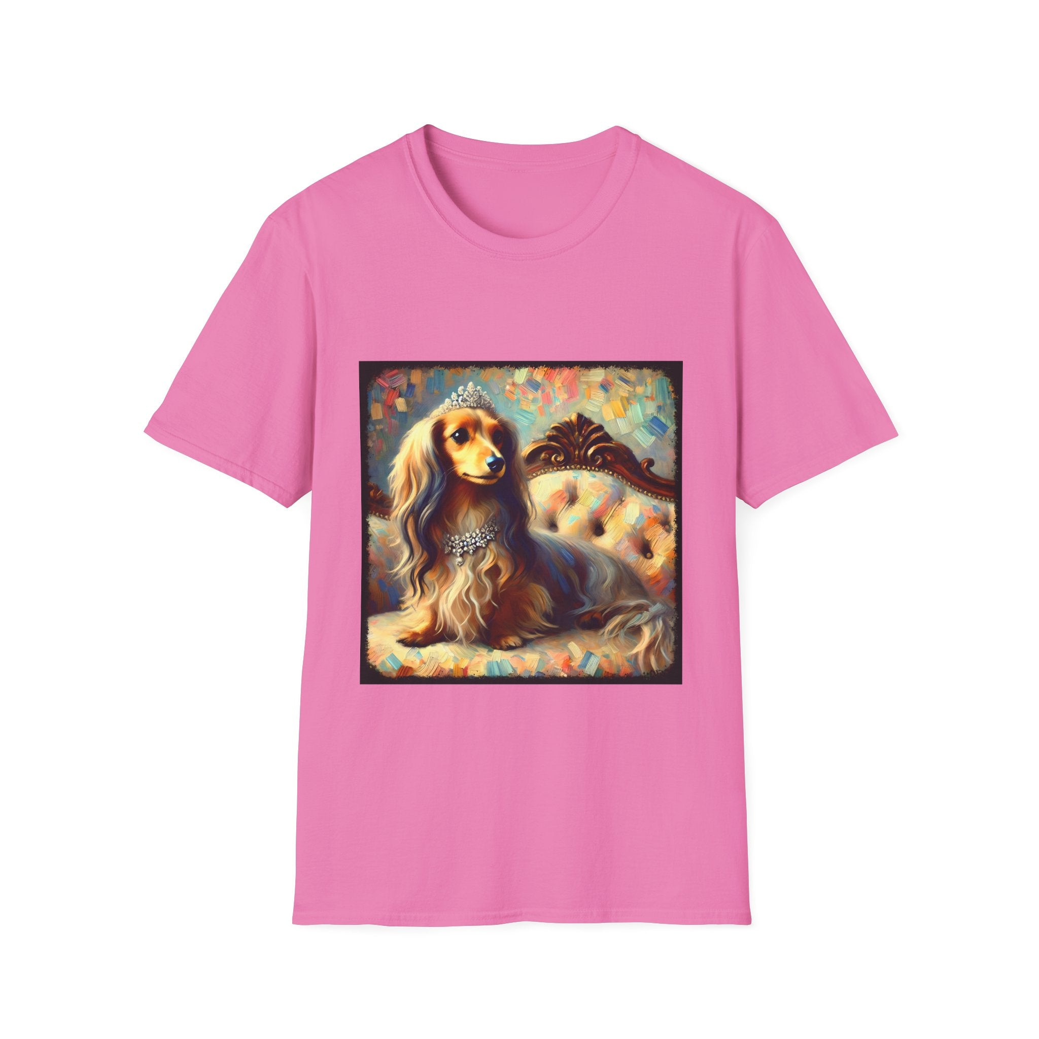 Dachshund Diamond Pastel Classic | Unisex Dog T-Shirt