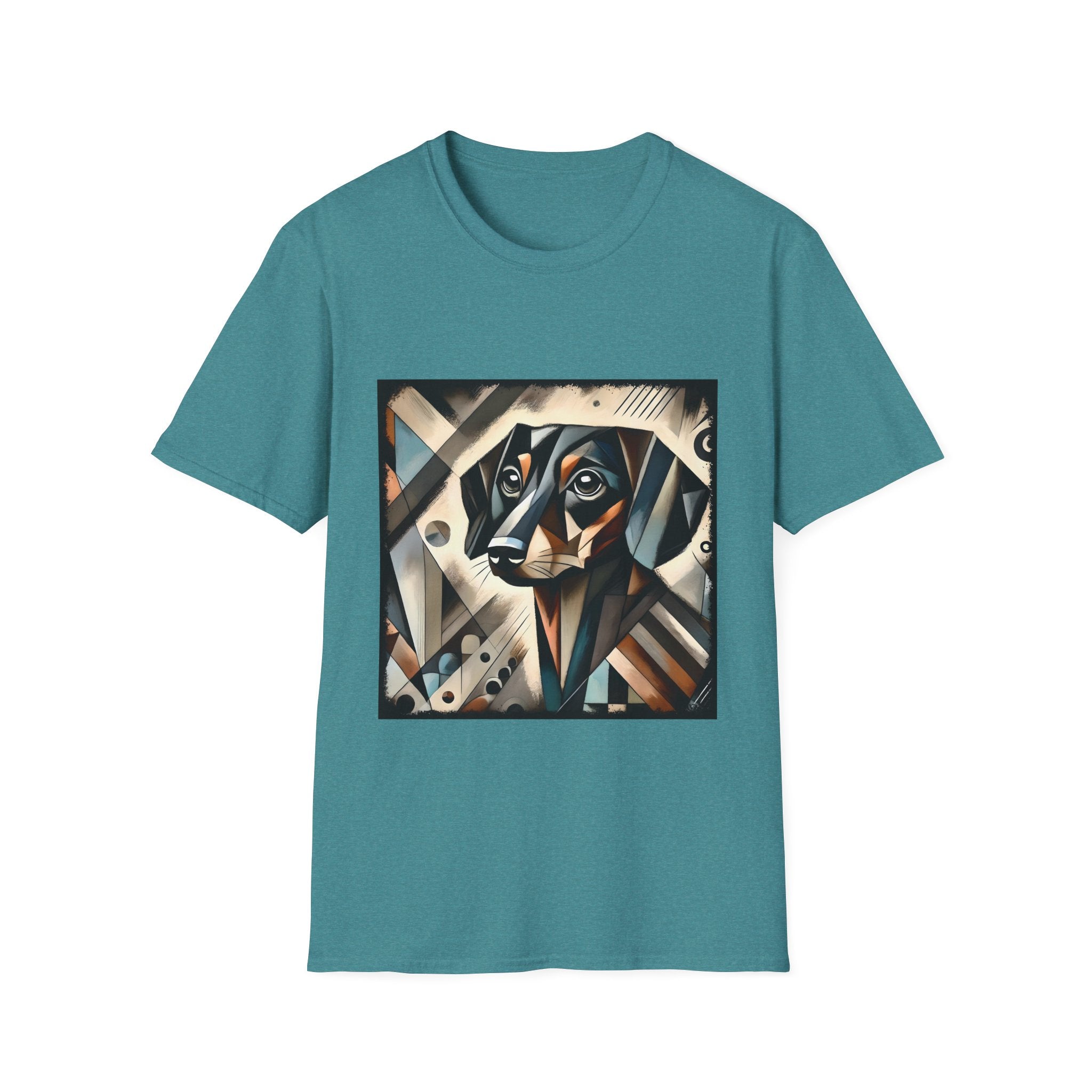 Dachshund Bold Geometric | Unisex Dog T-Shirt
