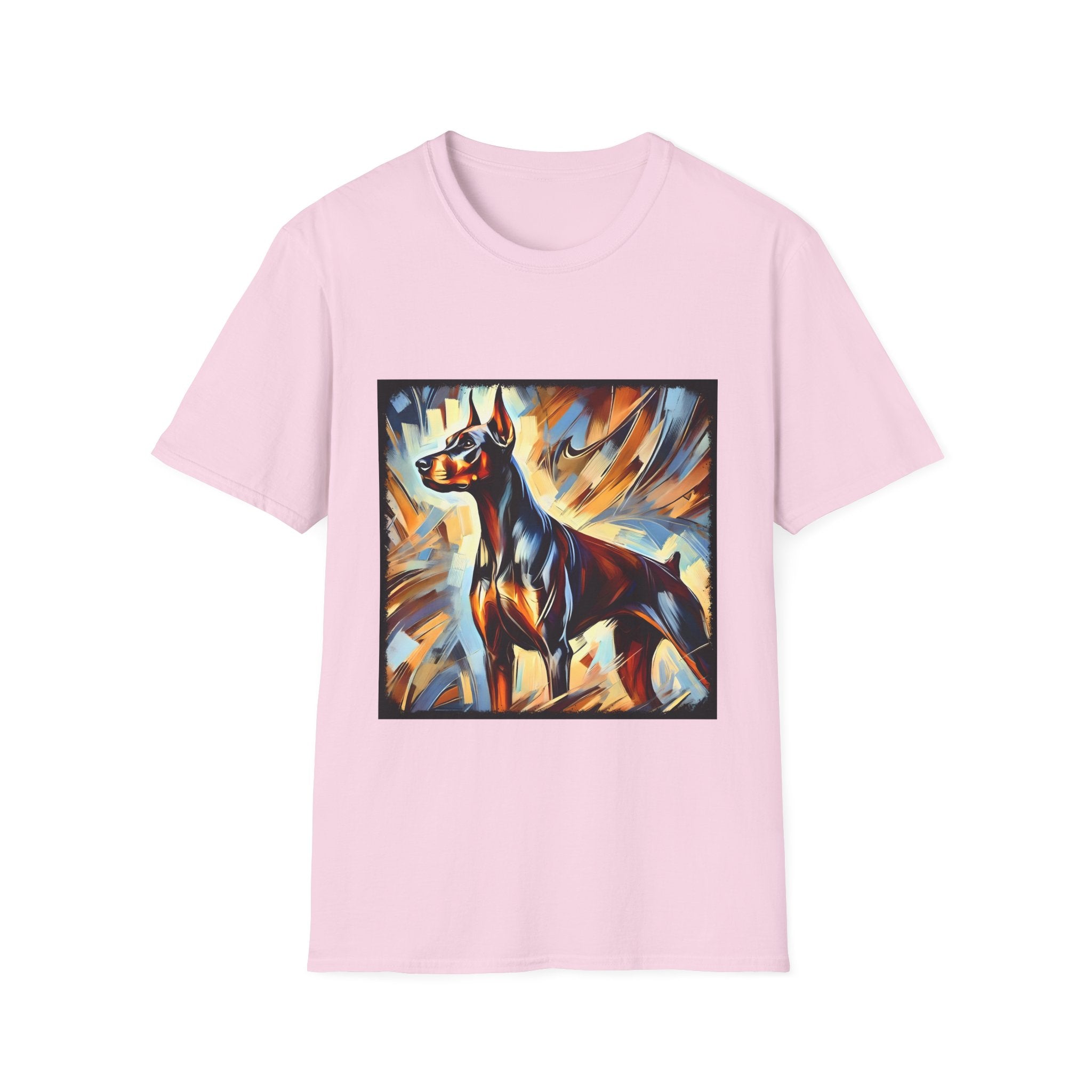 Doberman Pinscher Fire Classic | Unisex Dog T-Shirt