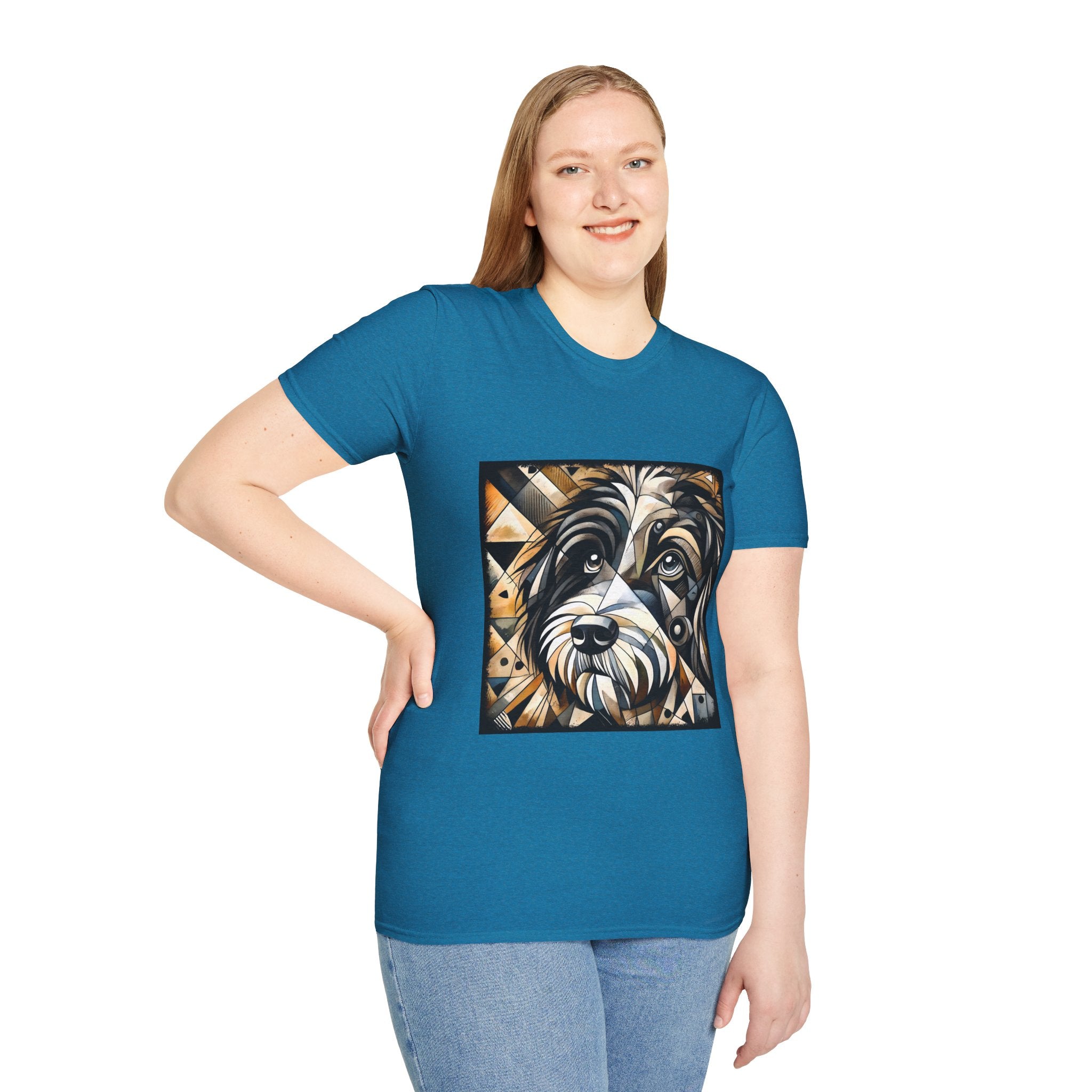Bernedoodle Bold Geometric | Unisex Dog T-Shirt