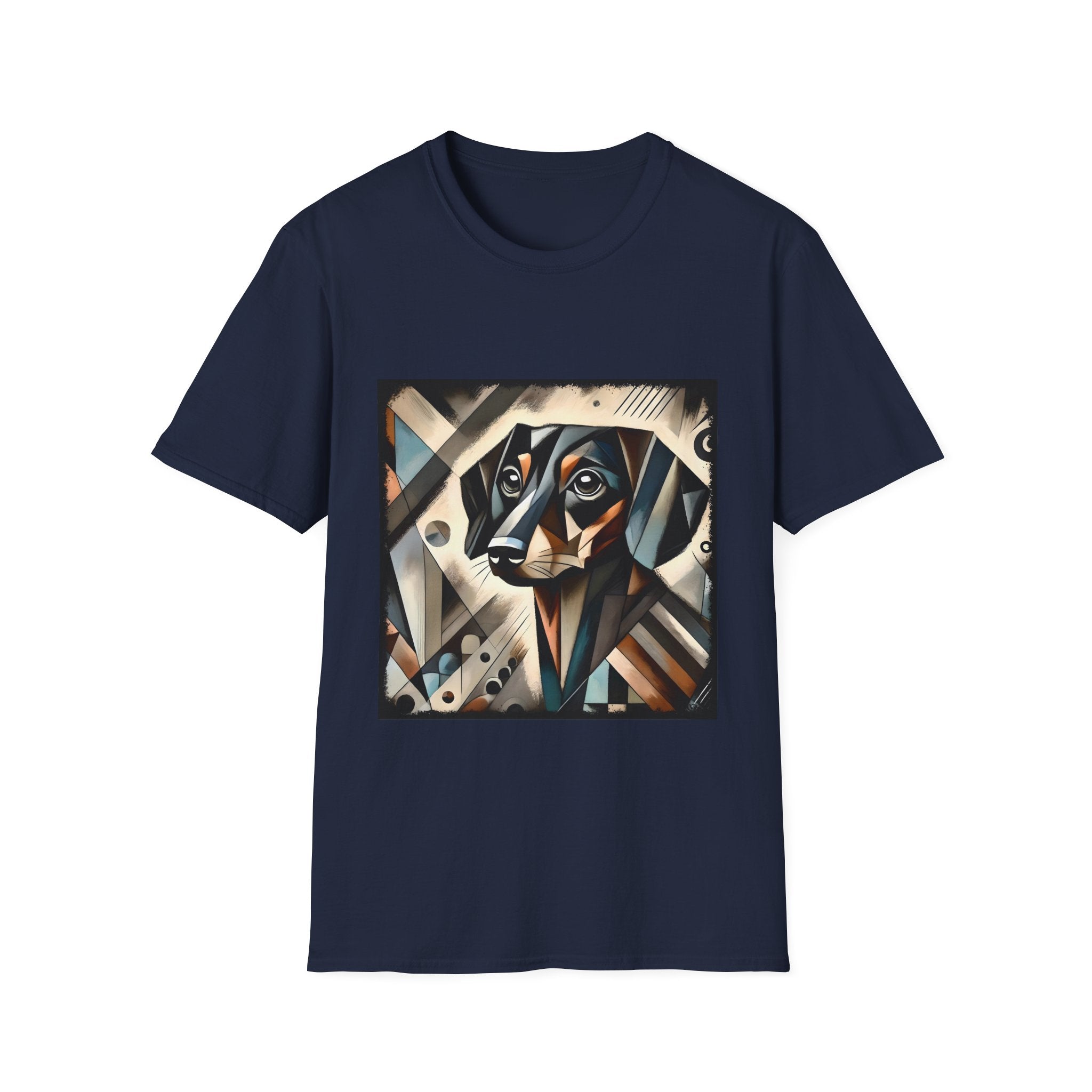 Dachshund Bold Geometric | Unisex Dog T-Shirt