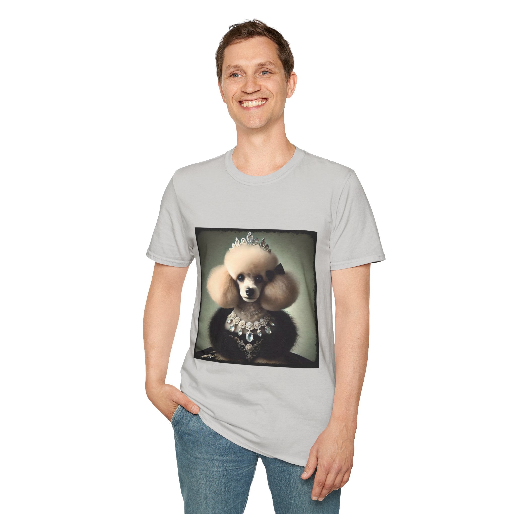 Poodle Crystal Queen | Unisex Dog T-Shirt