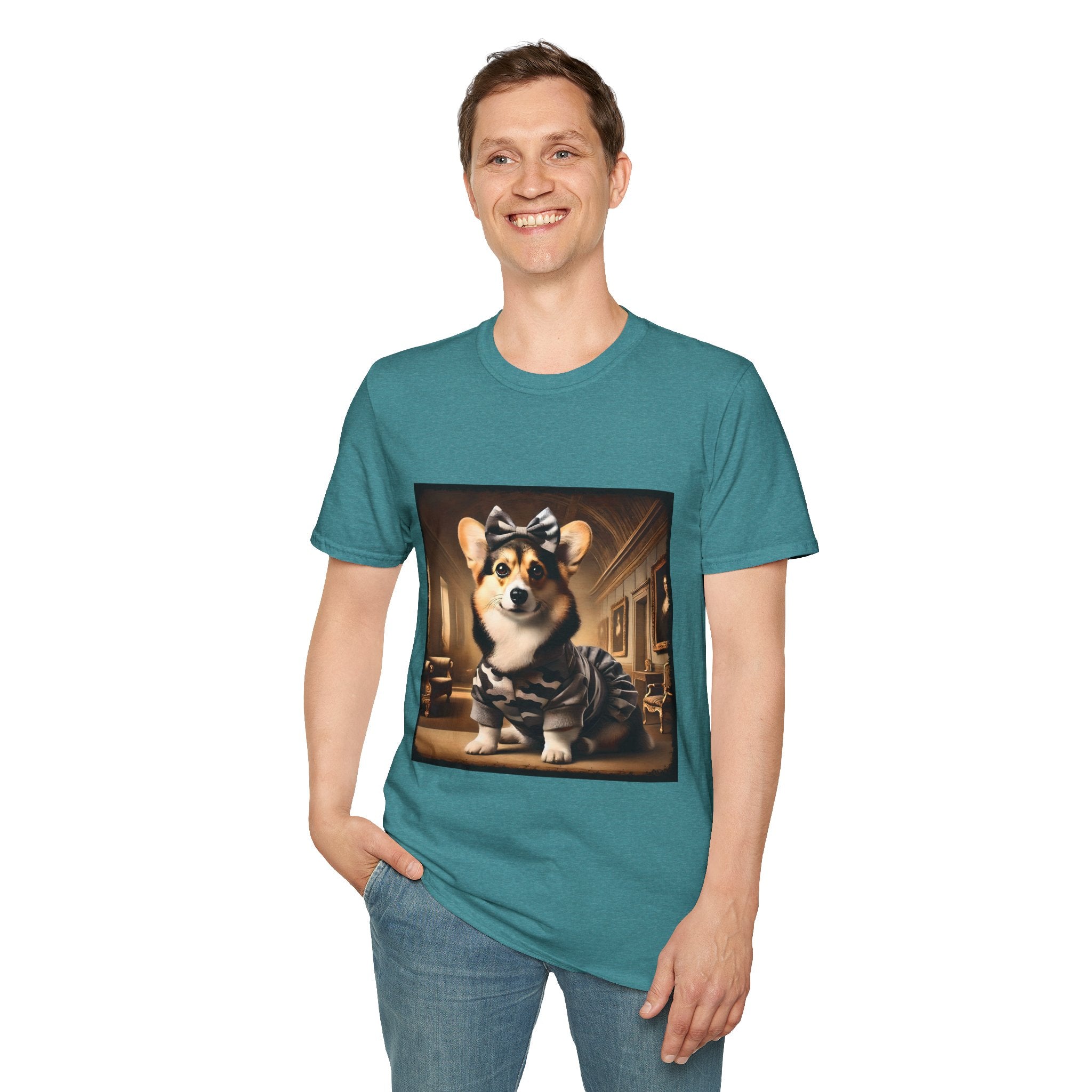 Pembroke Welsh Corgi Camo Diva | Unisex Dog T-Shirt