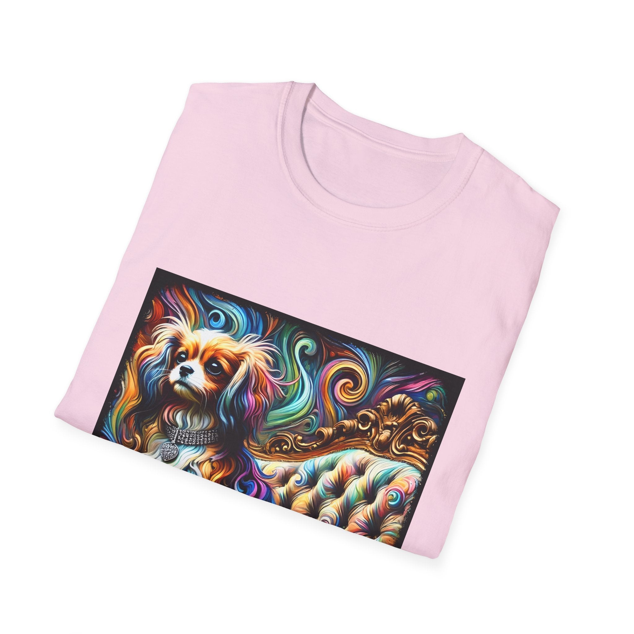 Cavalier King Charles Spaniel Stunning Swirl | Unisex Dog T-Shirt
