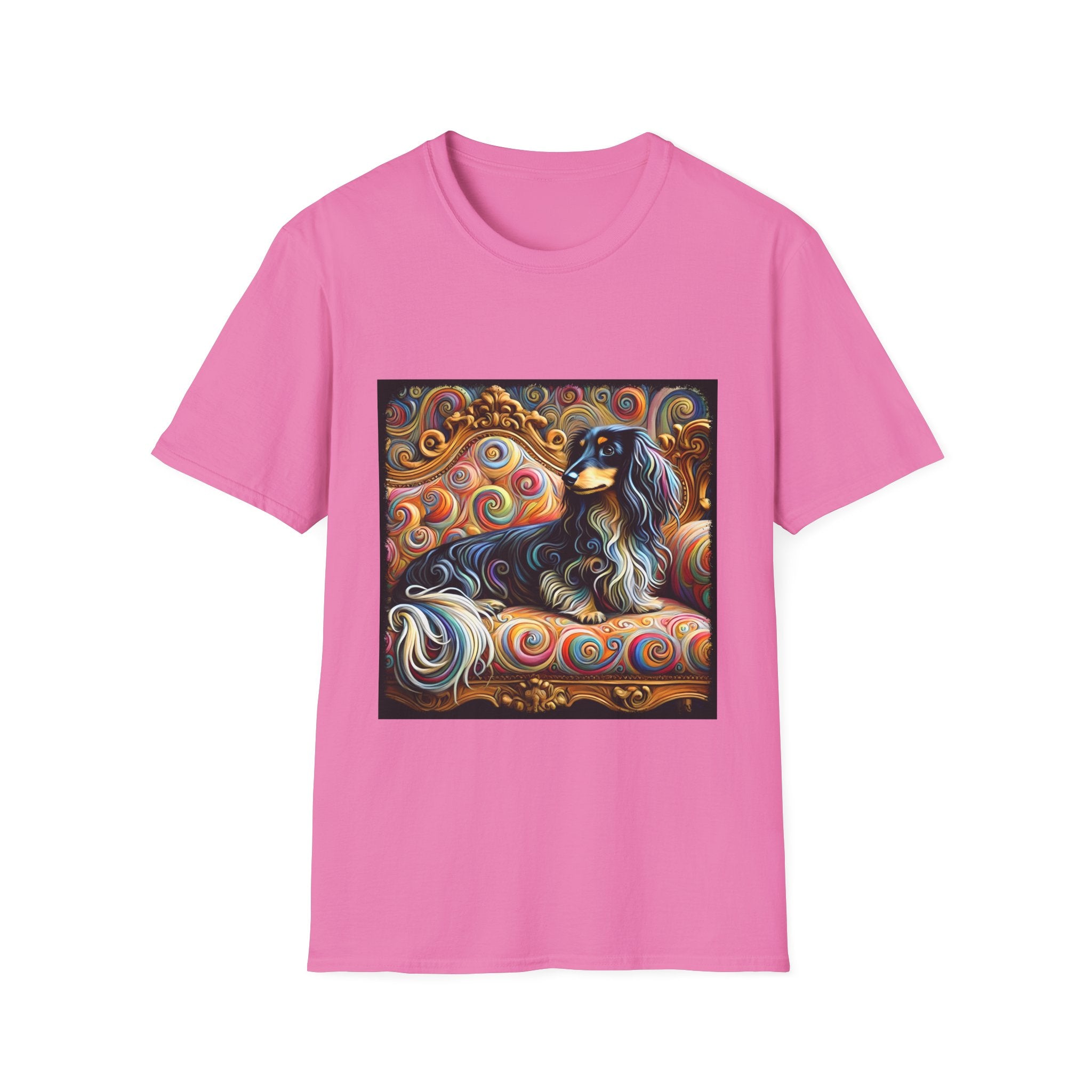 Dachshund Bold Swirl | Unisex Dog T-Shirt