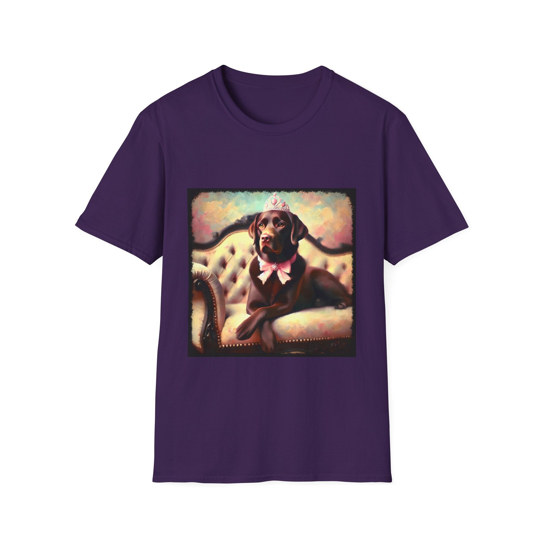 Labrador Retriever Poised Princess Classic | Unisex Dog T-Shirt