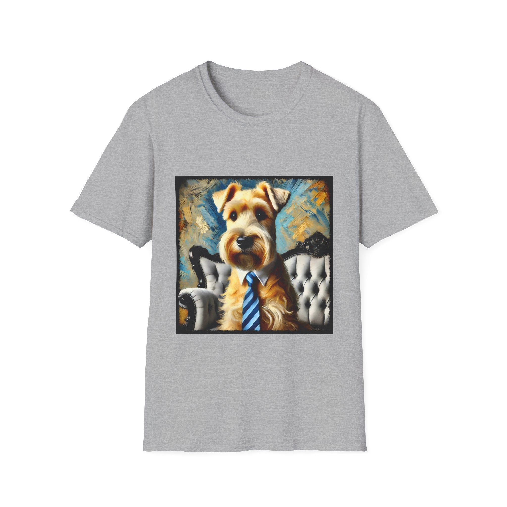 Wheaten Terrier Dapper Dawg | Unisex Dog T-Shirt