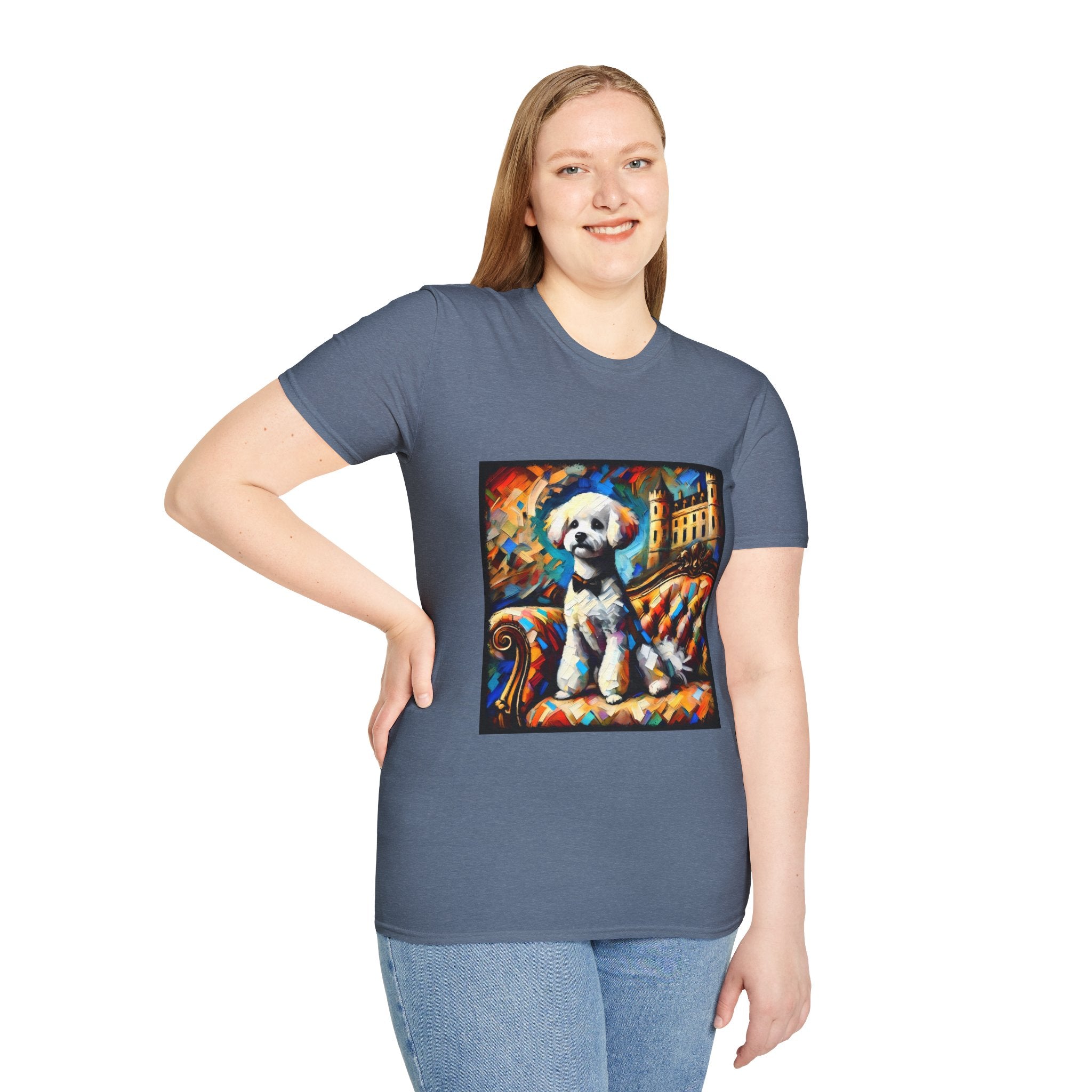 Bichon Frise Bowtie Classic | Unisex Dog T-Shirt