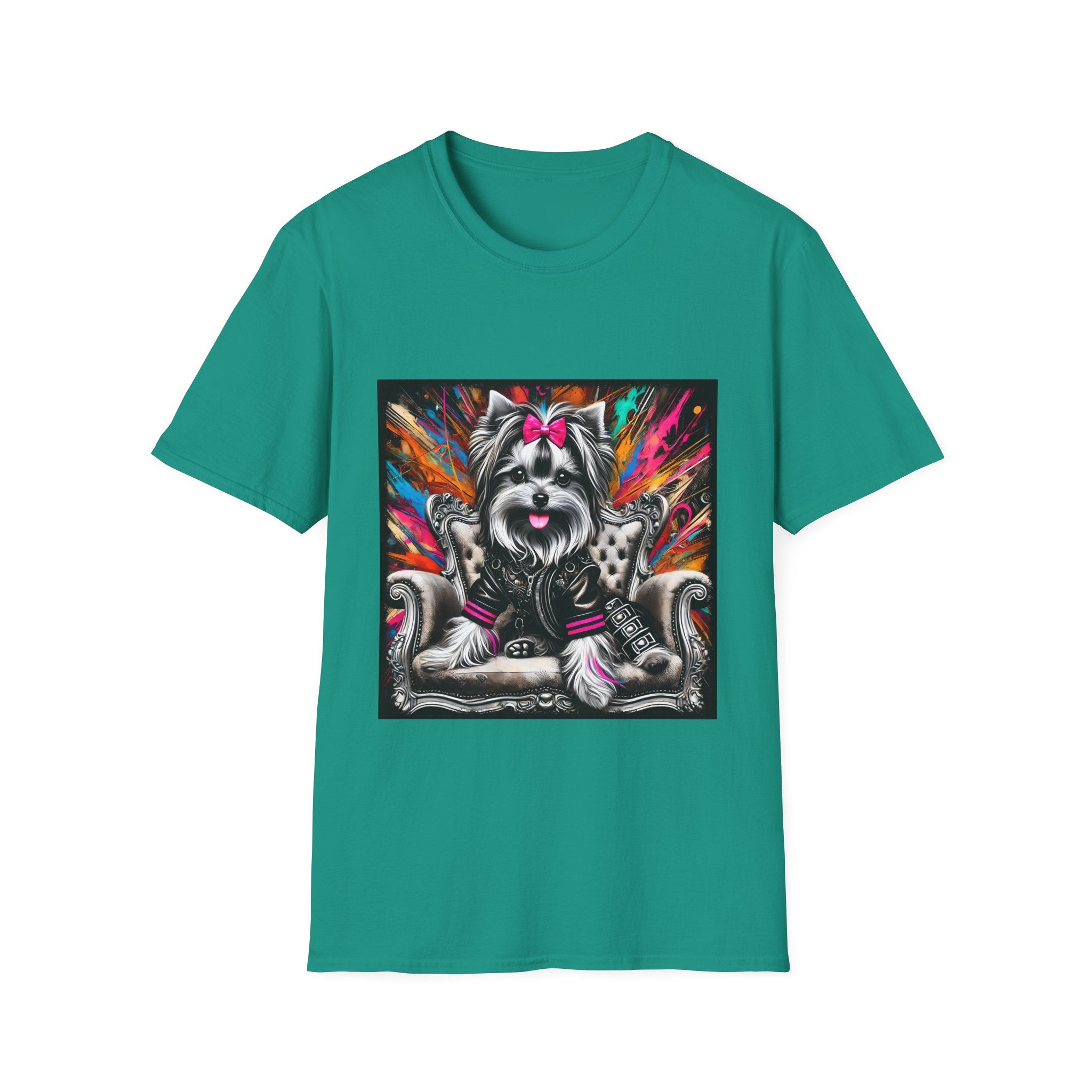 Yorkshire Terrier Bold Rocker  | Unisex Dog T-Shirt