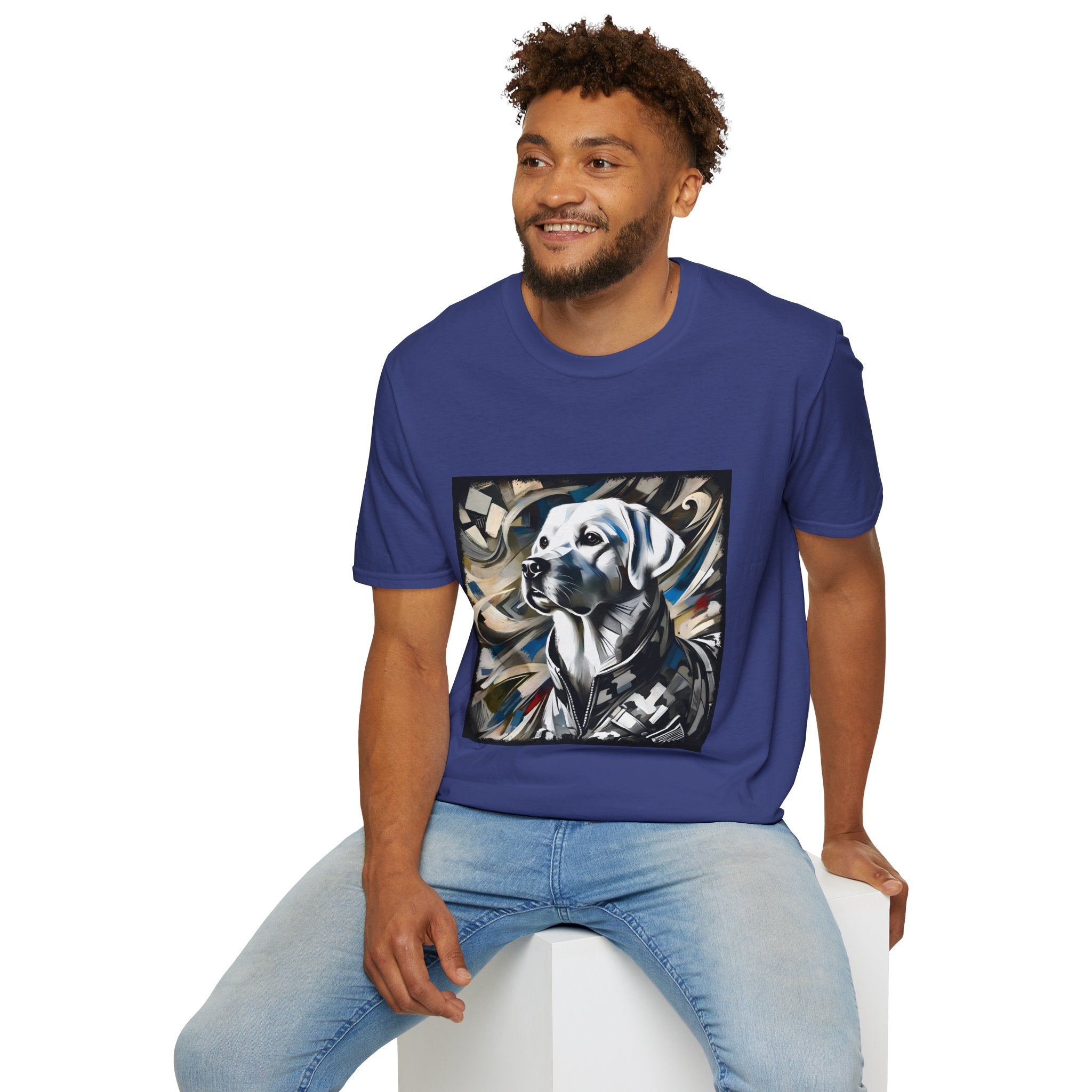 Labrador Retriever Bold Armor Classic | Unisex Dog T-Shirt