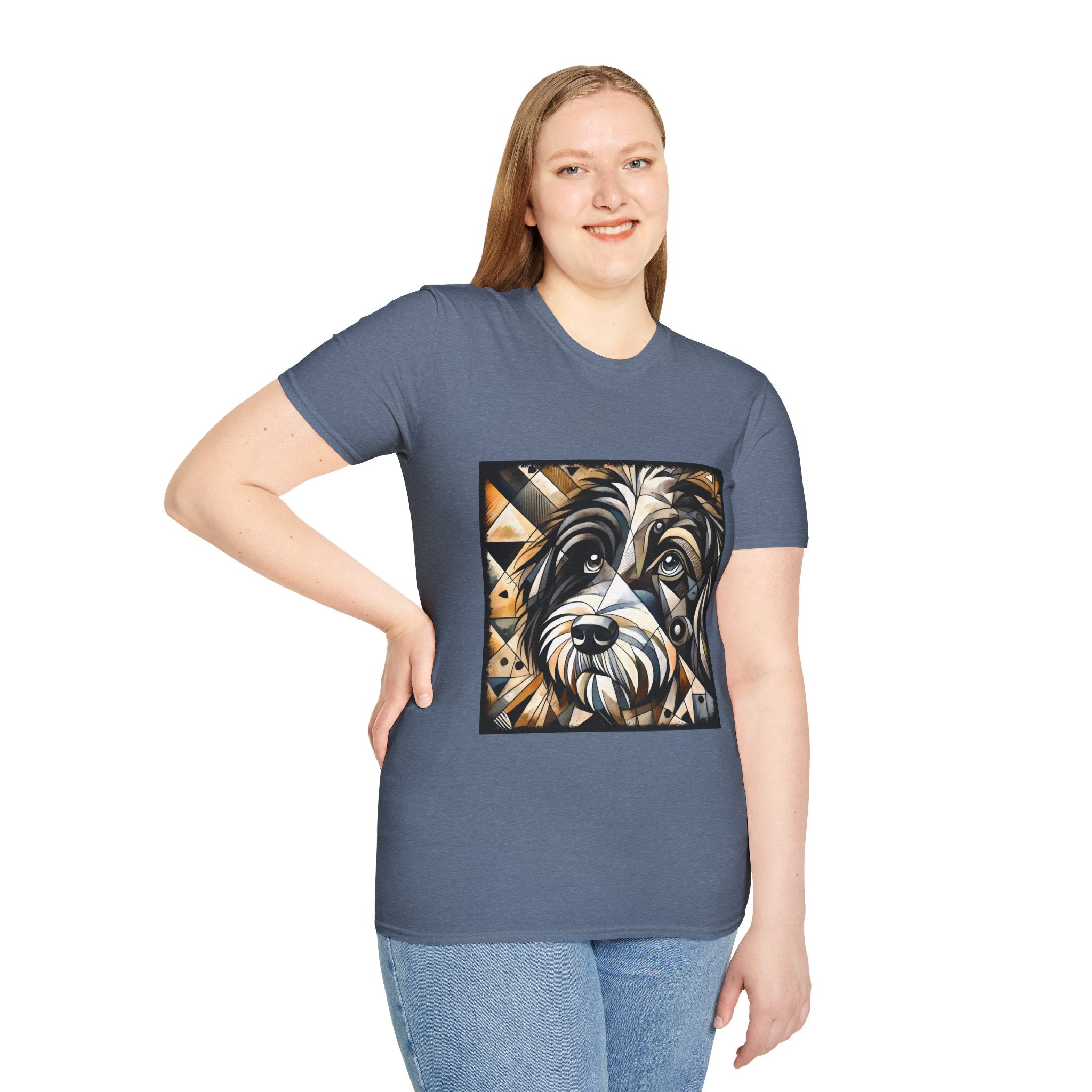 Bernedoodle Bold Geometric | Unisex Dog T-Shirt