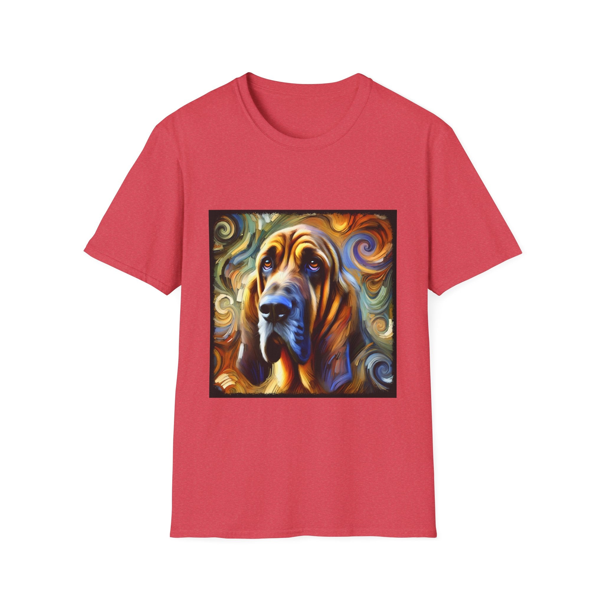 Bloodhound Warm Swirl | Unisex Dog T-Shirt