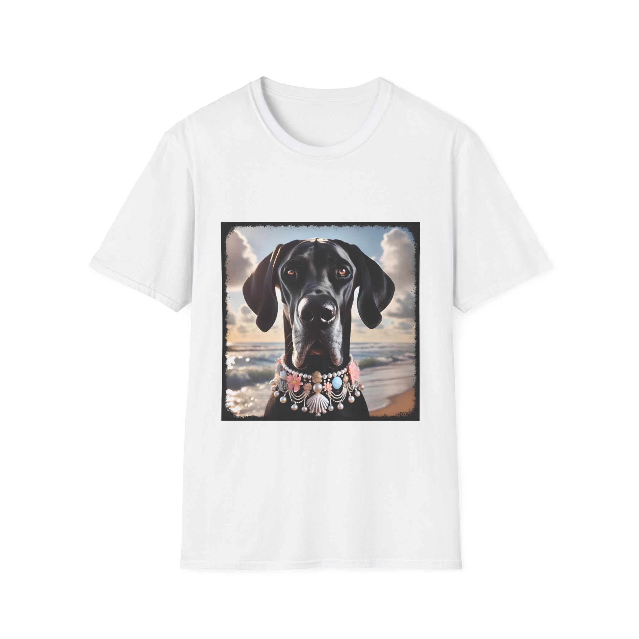 Great Dane Coastal Cutie | Unisex Dog T-Shirt