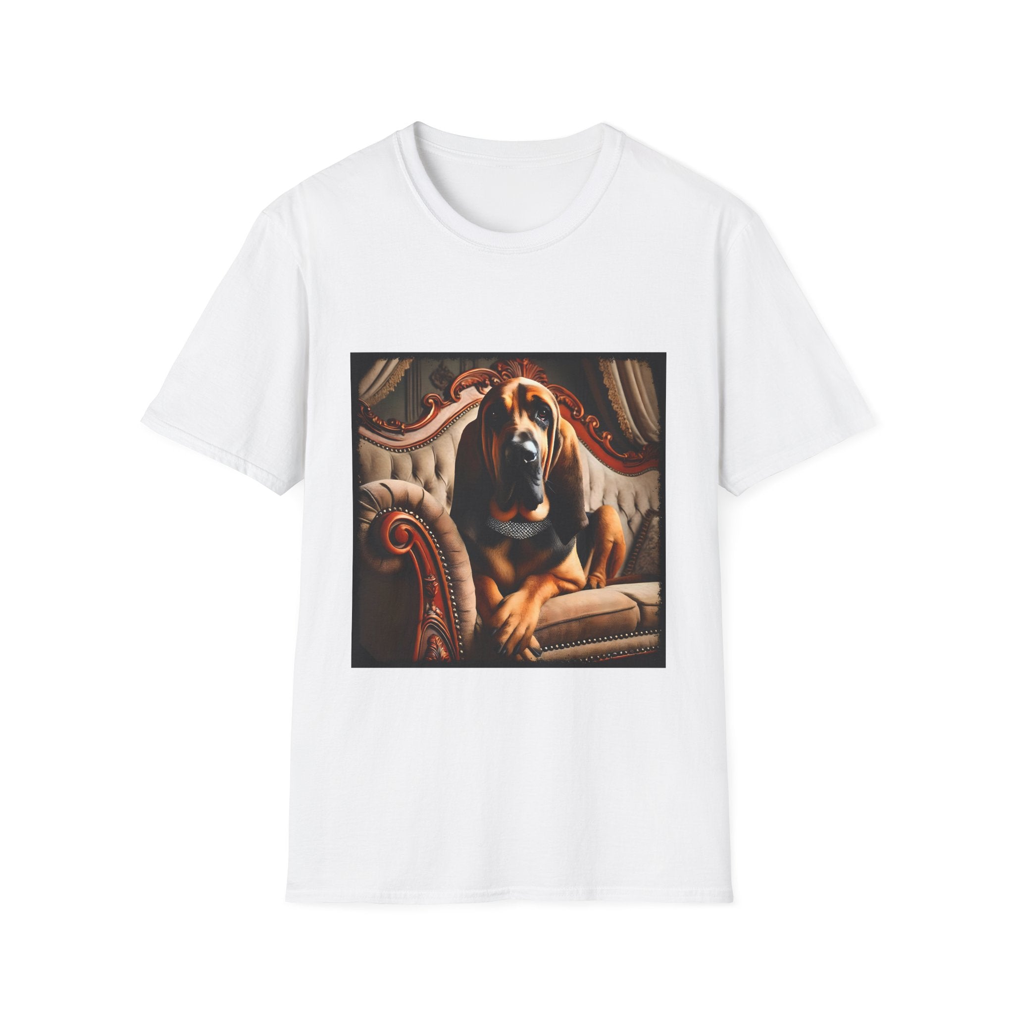 Bloodhound Posh Princess | Unisex Dog T-Shirt