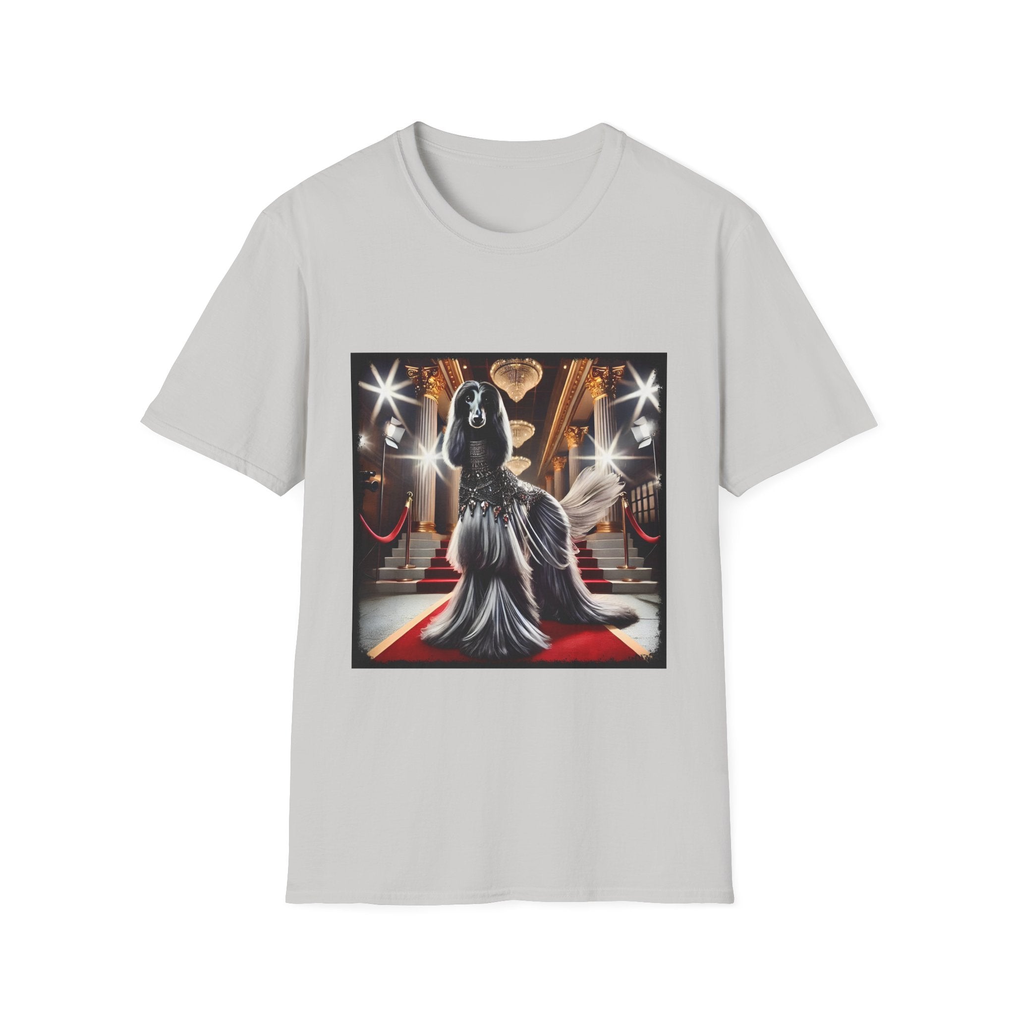 Afghan Hound Dazzling Diva | Unisex Dog T-Shirt