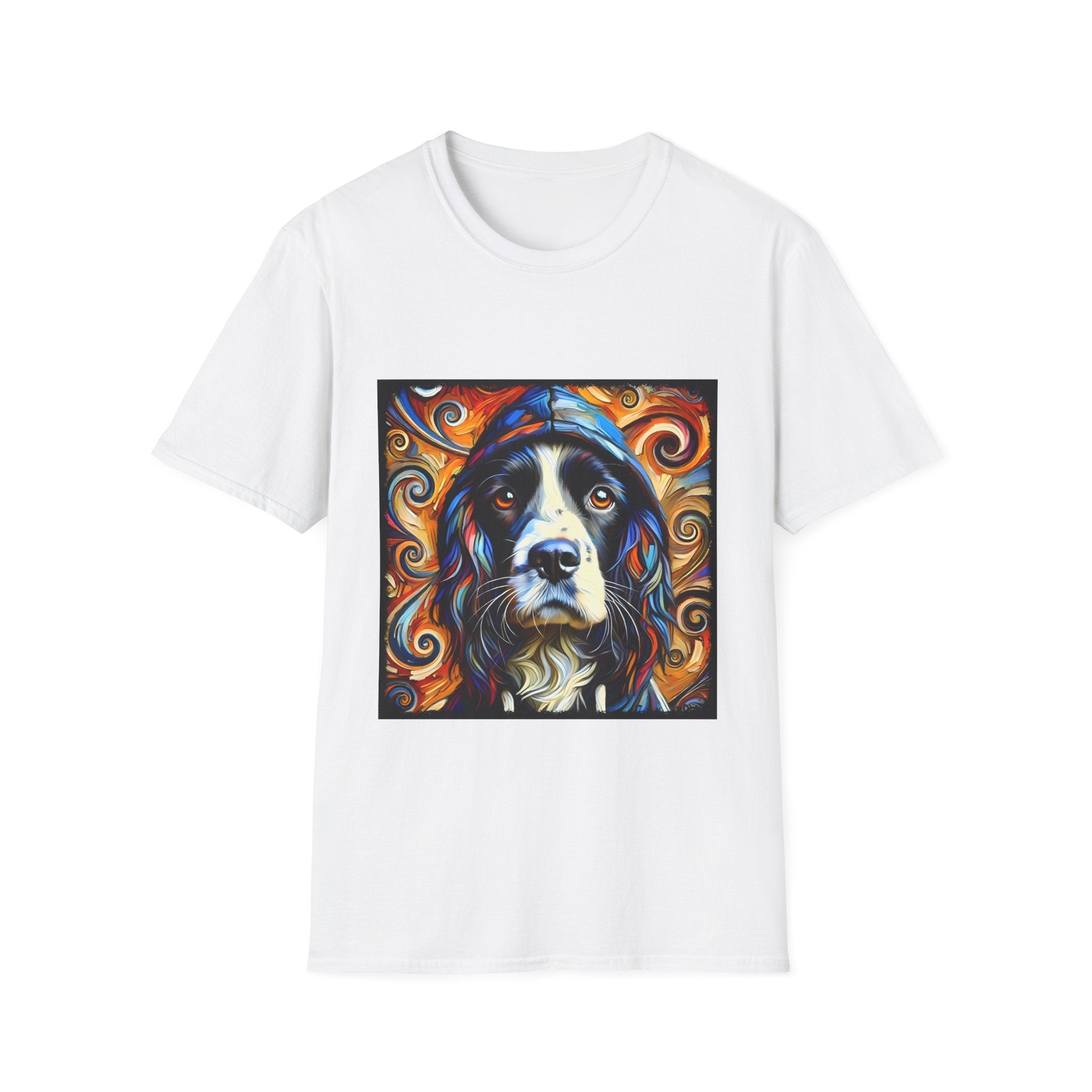 English Springer Spaniel Relaxed Swirl | Unisex Dog T-Shirt