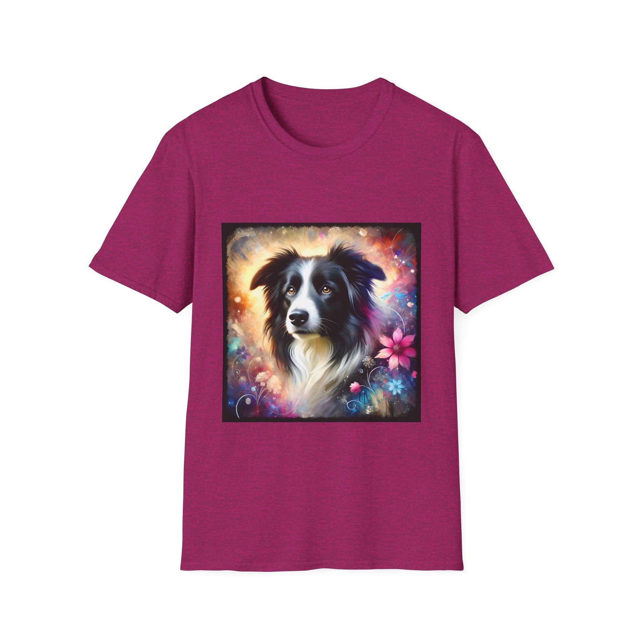 Border Collie Cosmic Dream | Unisex Dog T-Shirt