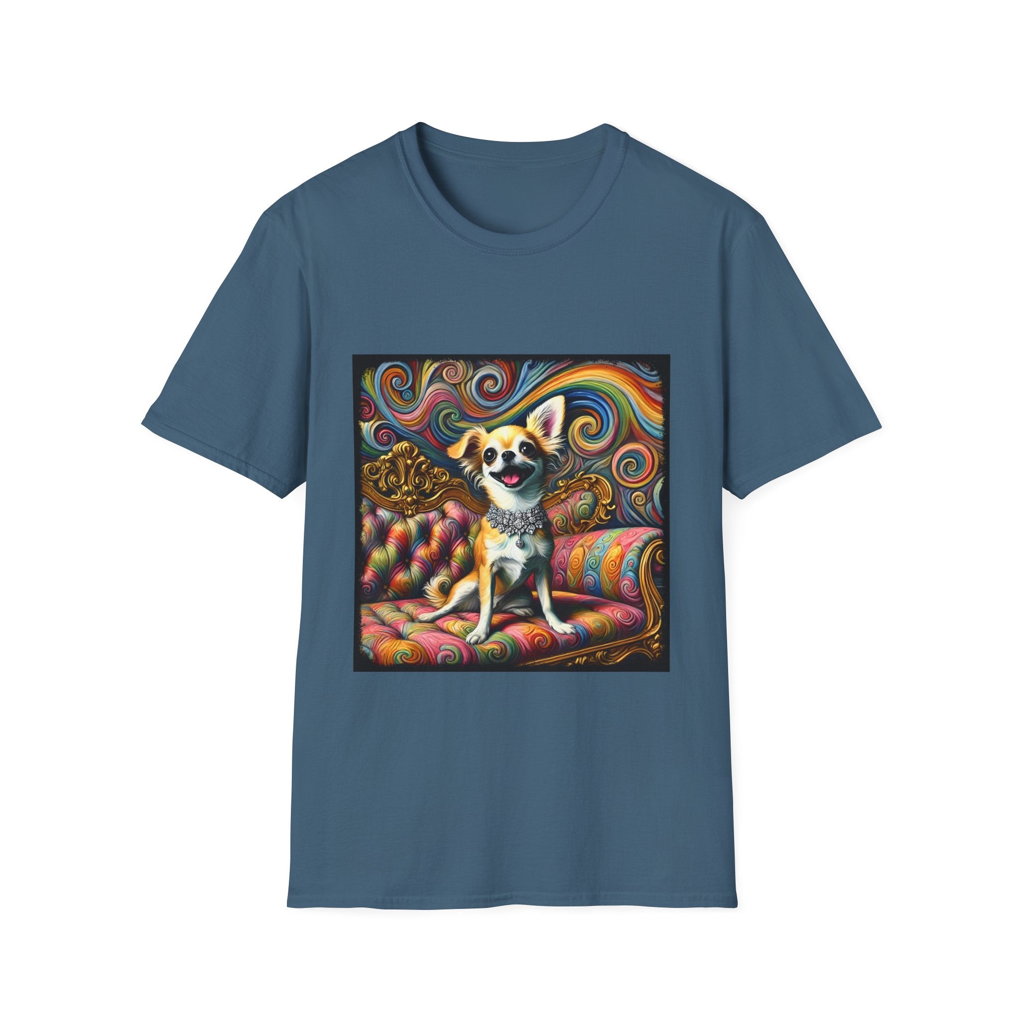 Chihuahua Blissful Swirl | Unisex Dog T-Shirt