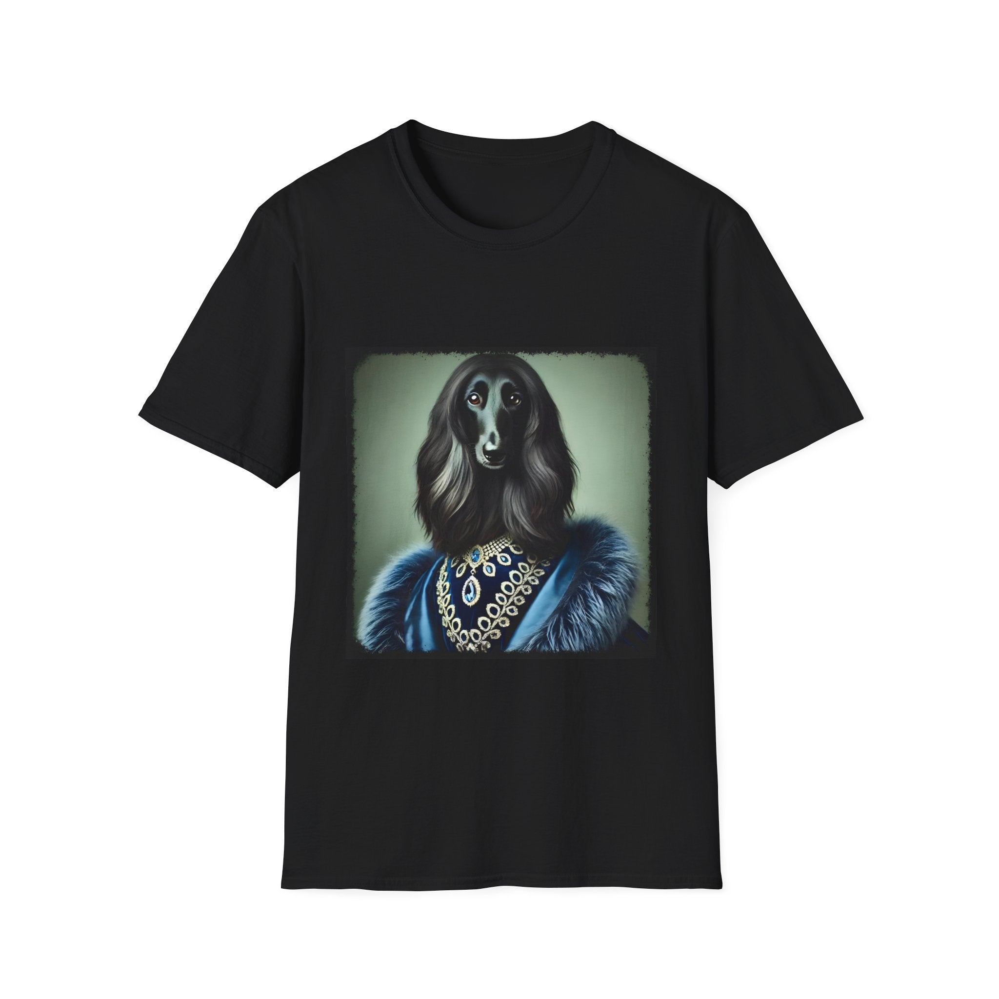 Afghan Hound Blue Belle | Unisex Dog T-Shirt