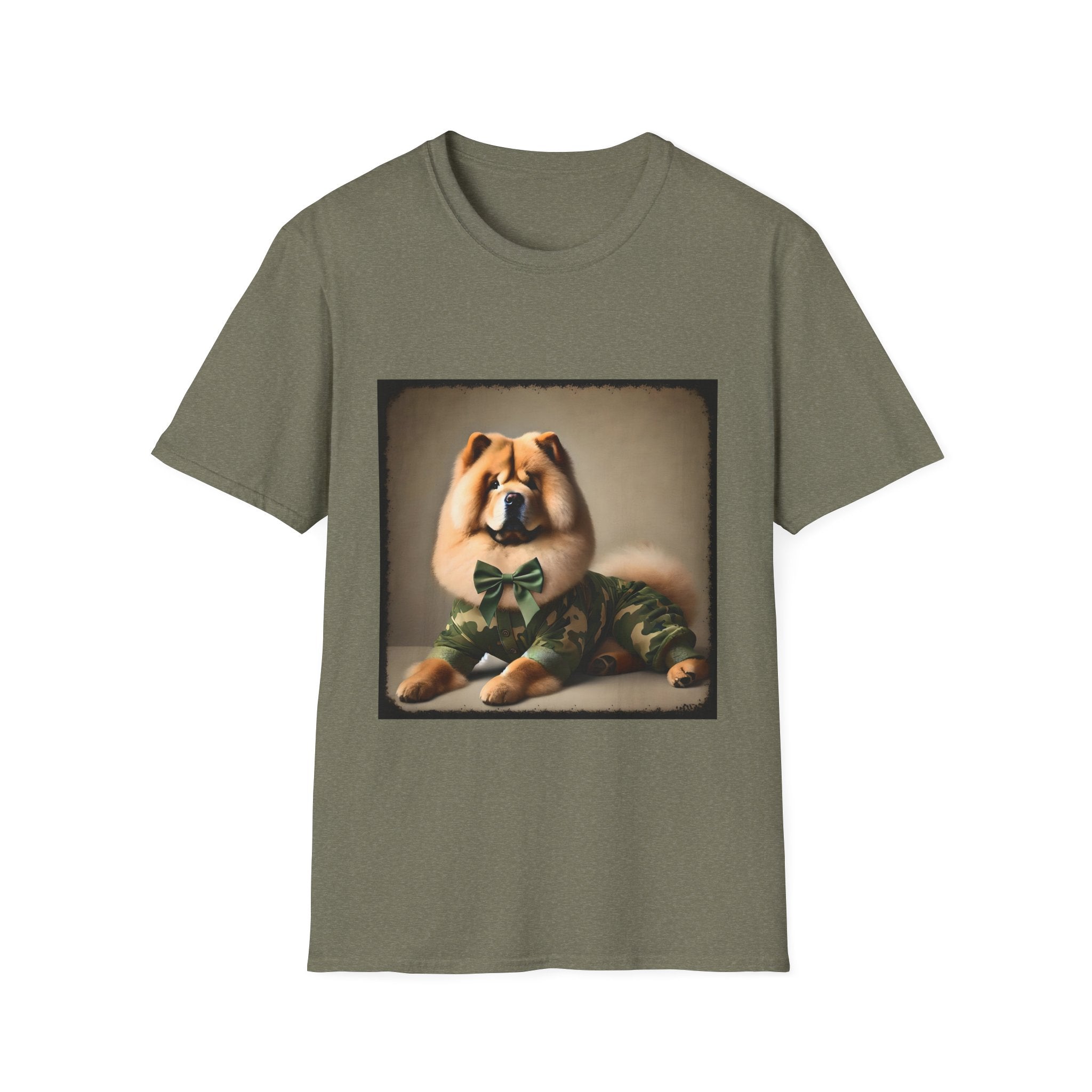Chow Chow Camo Cutie | Unisex Dog T-Shirt