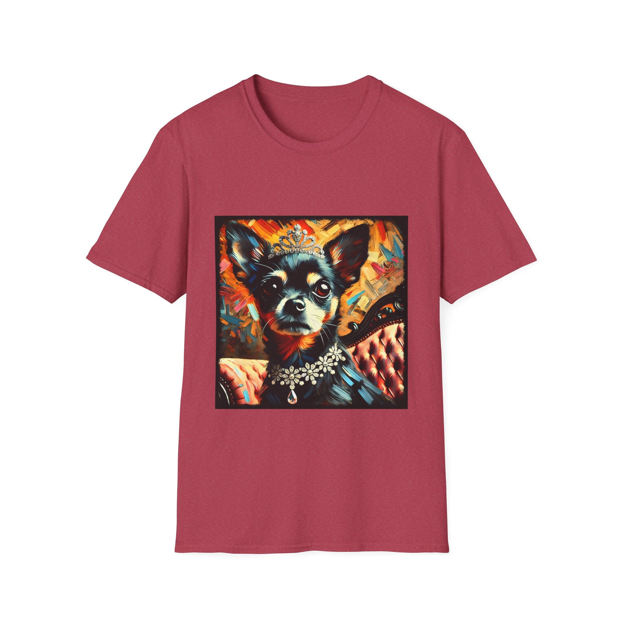 Chihuahua Poised Princess Classic | Unisex Dog T-Shirt