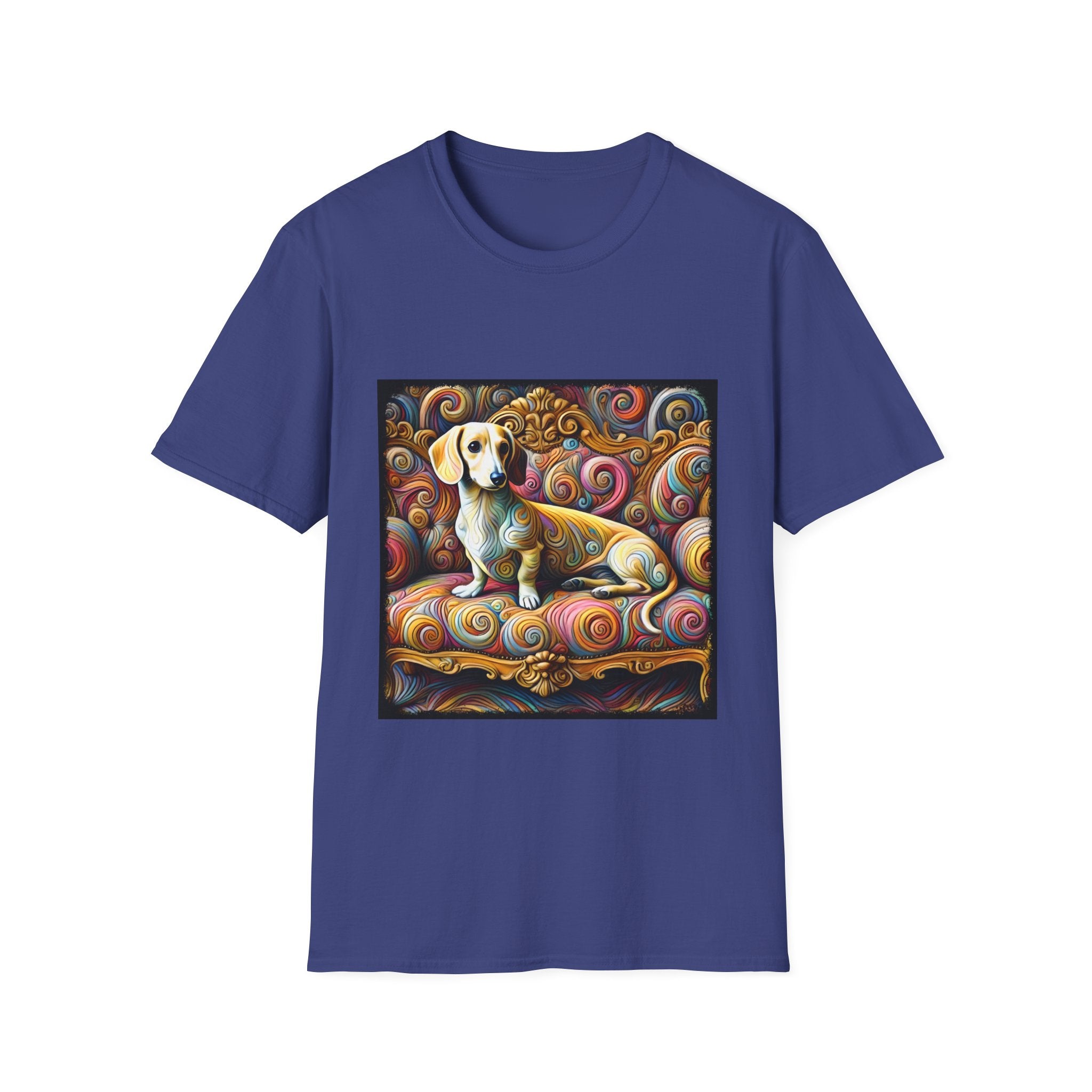Dachshund Exquisite Swirl | Unisex Dog T-Shirt