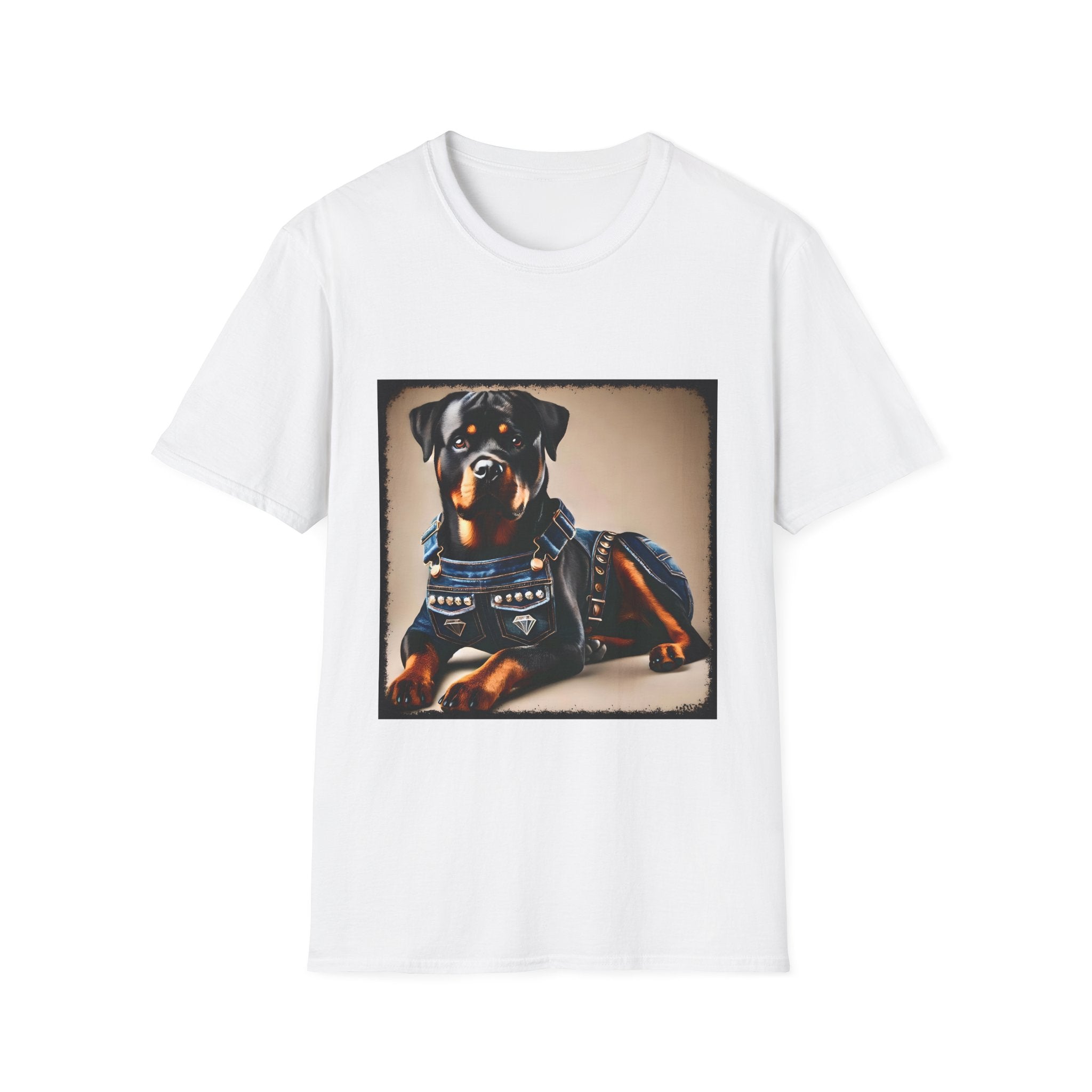 Rottweiler Denim Doll | Unisex Dog T-Shirt