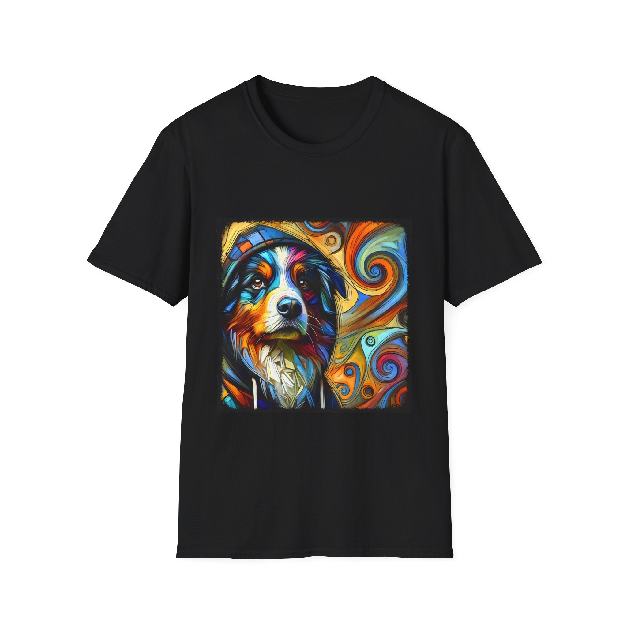 Australian Shepherd Relaxed Swirl | Unisex Dog T-Shirt