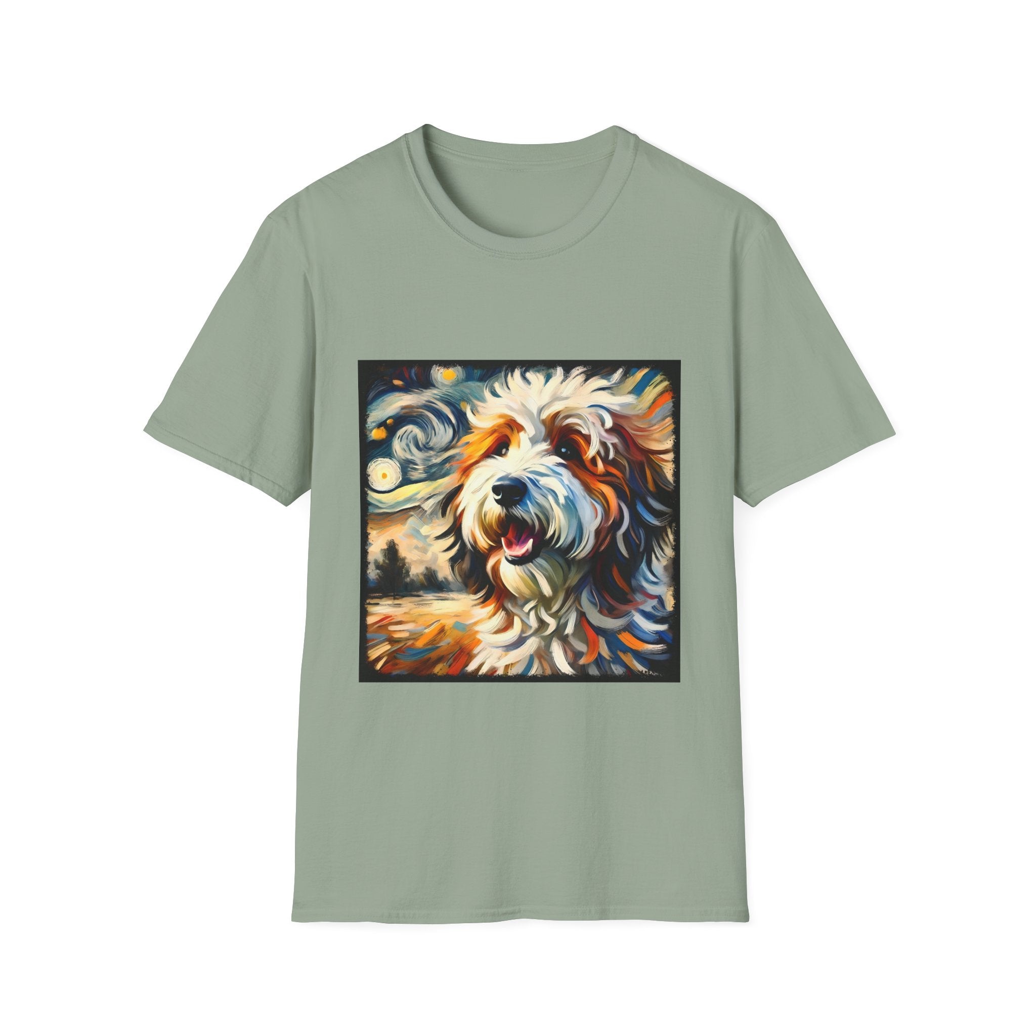 Bernedoodle Vivid Swirl | Unisex Dog T-Shirt