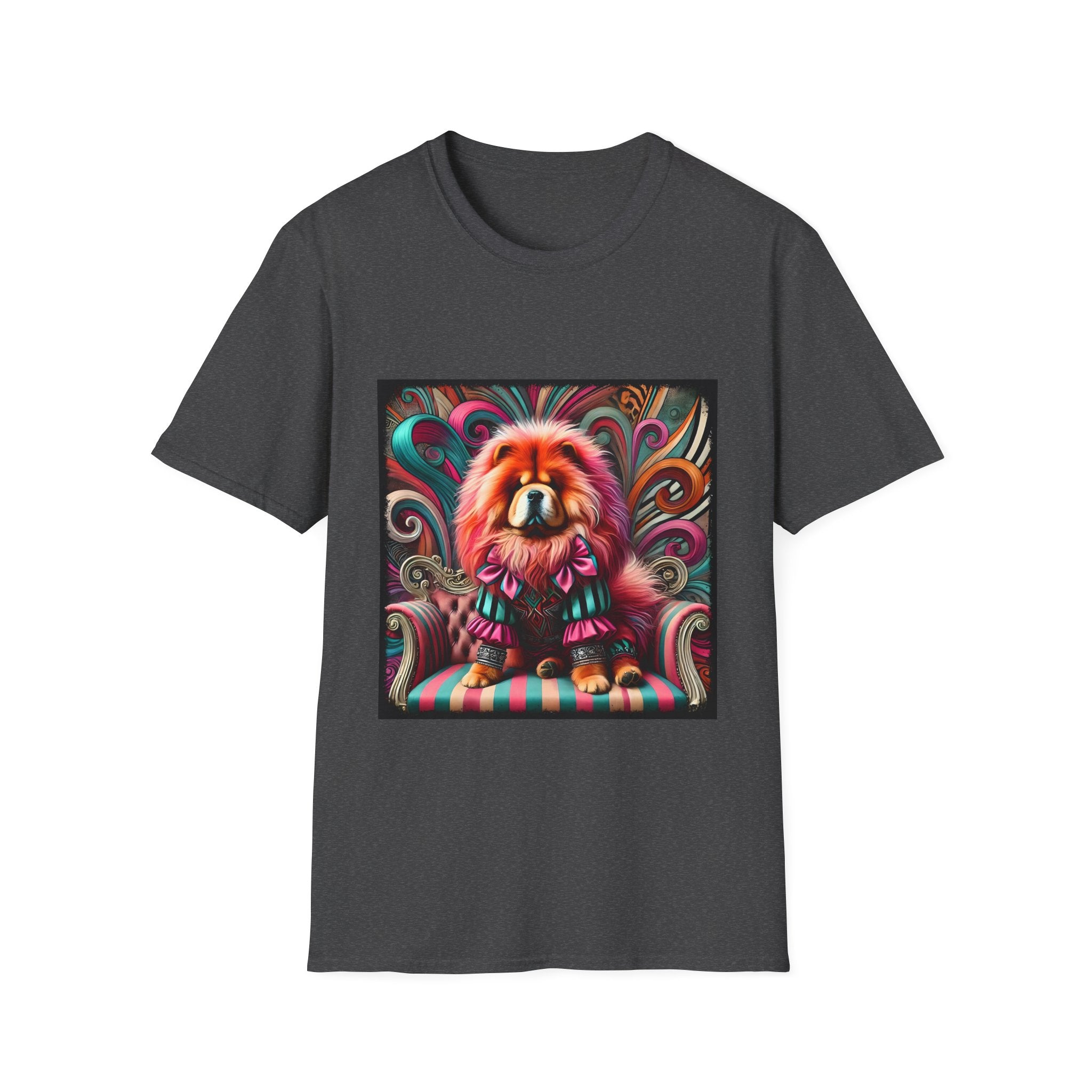 Chow Chow Pink Rocker | Unisex Dog T-Shirt