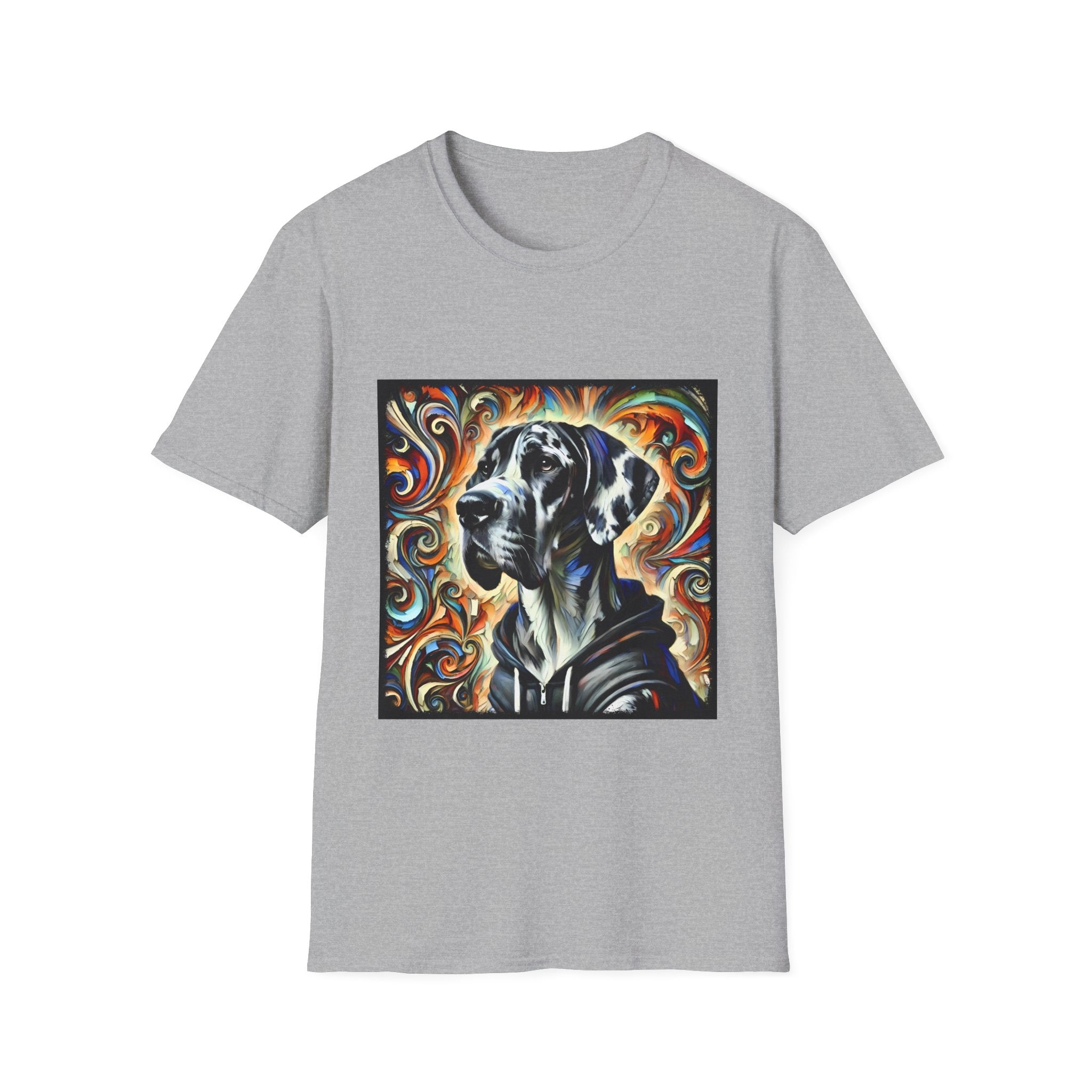 Great Dane Urban Swirl | Unisex Dog T-Shirt