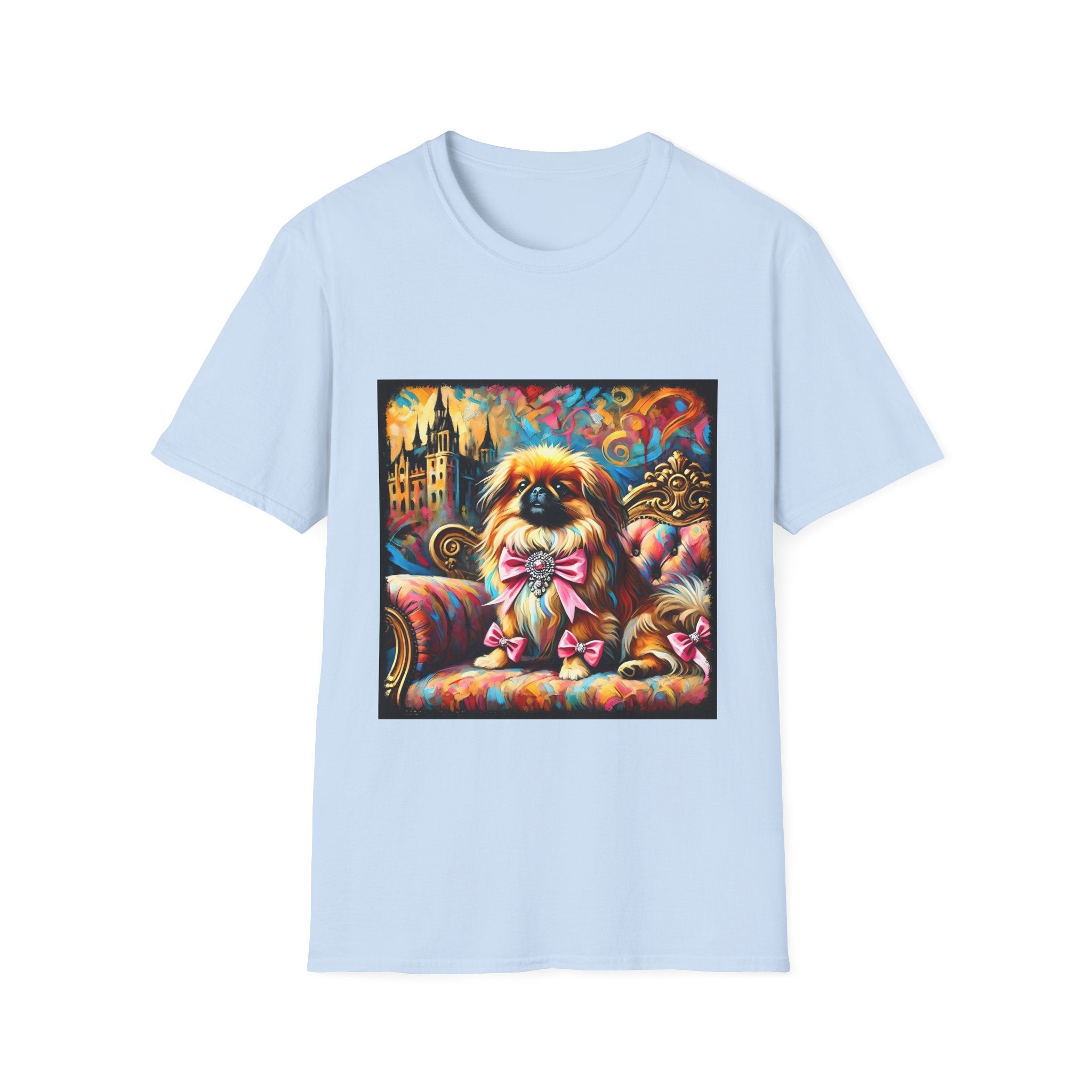 Pekingese Diamond Princess Classic | Unisex Dog T-Shirt